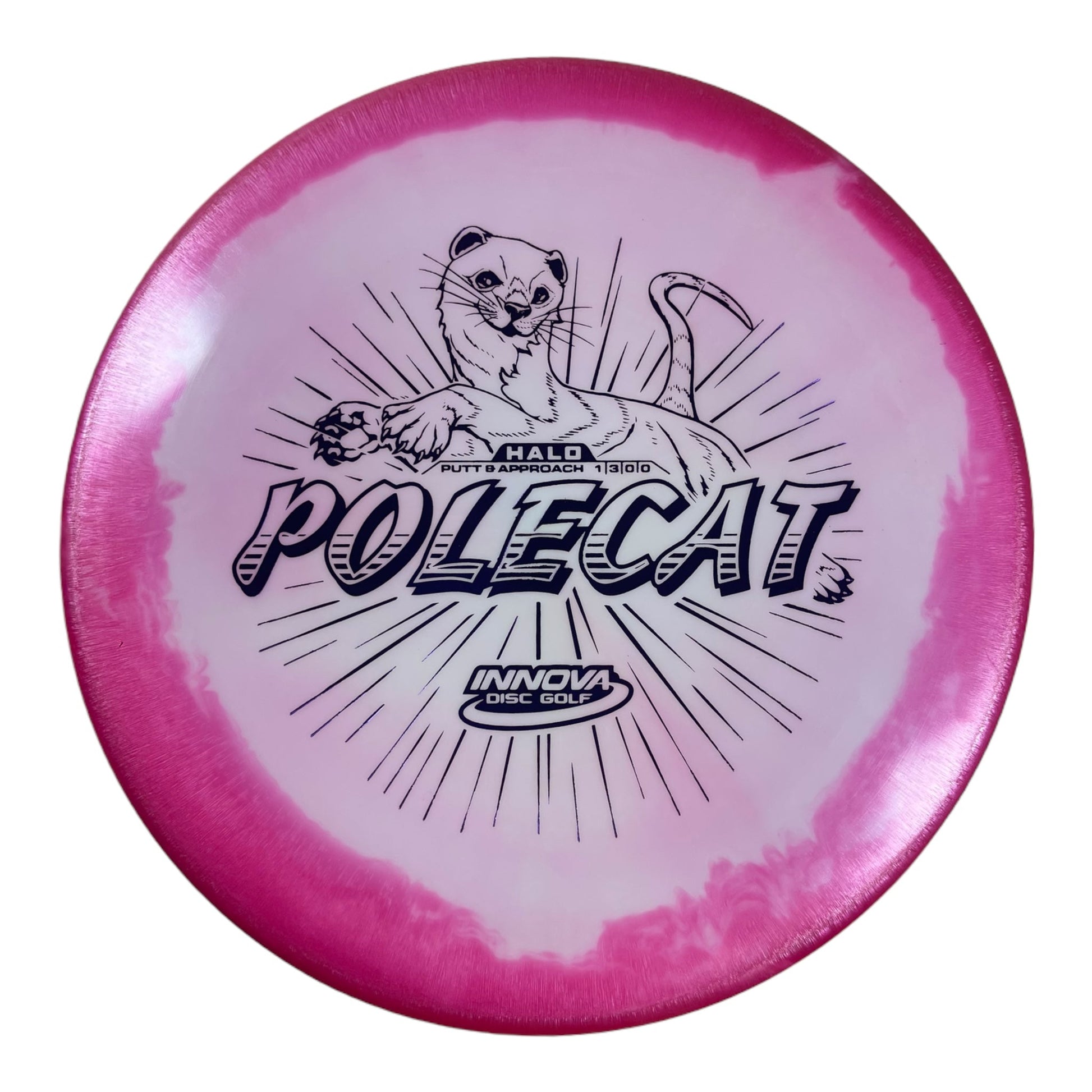 Innova Champion Discs Polecat | Halo | Pink/Purple 173g Disc Golf