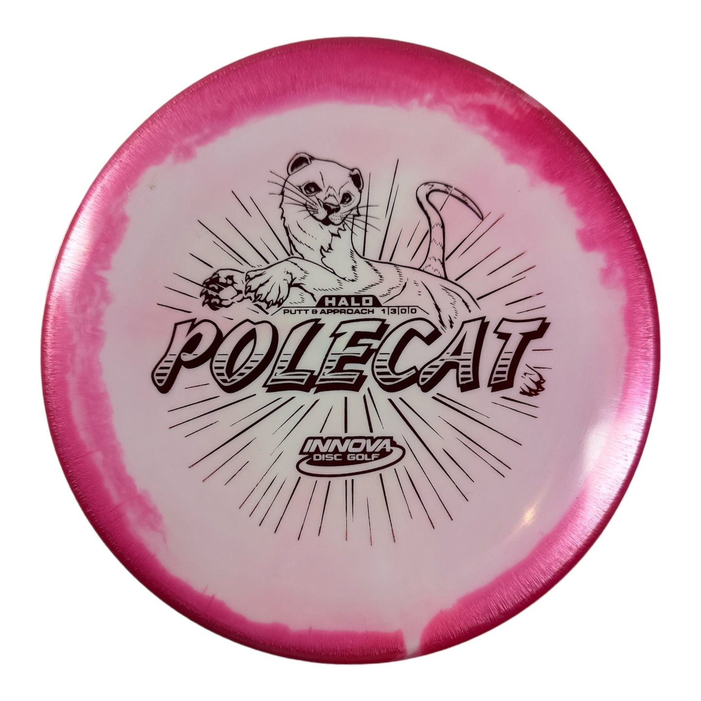 Innova Champion Discs Polecat | Halo | Pink/Red 173g Disc Golf