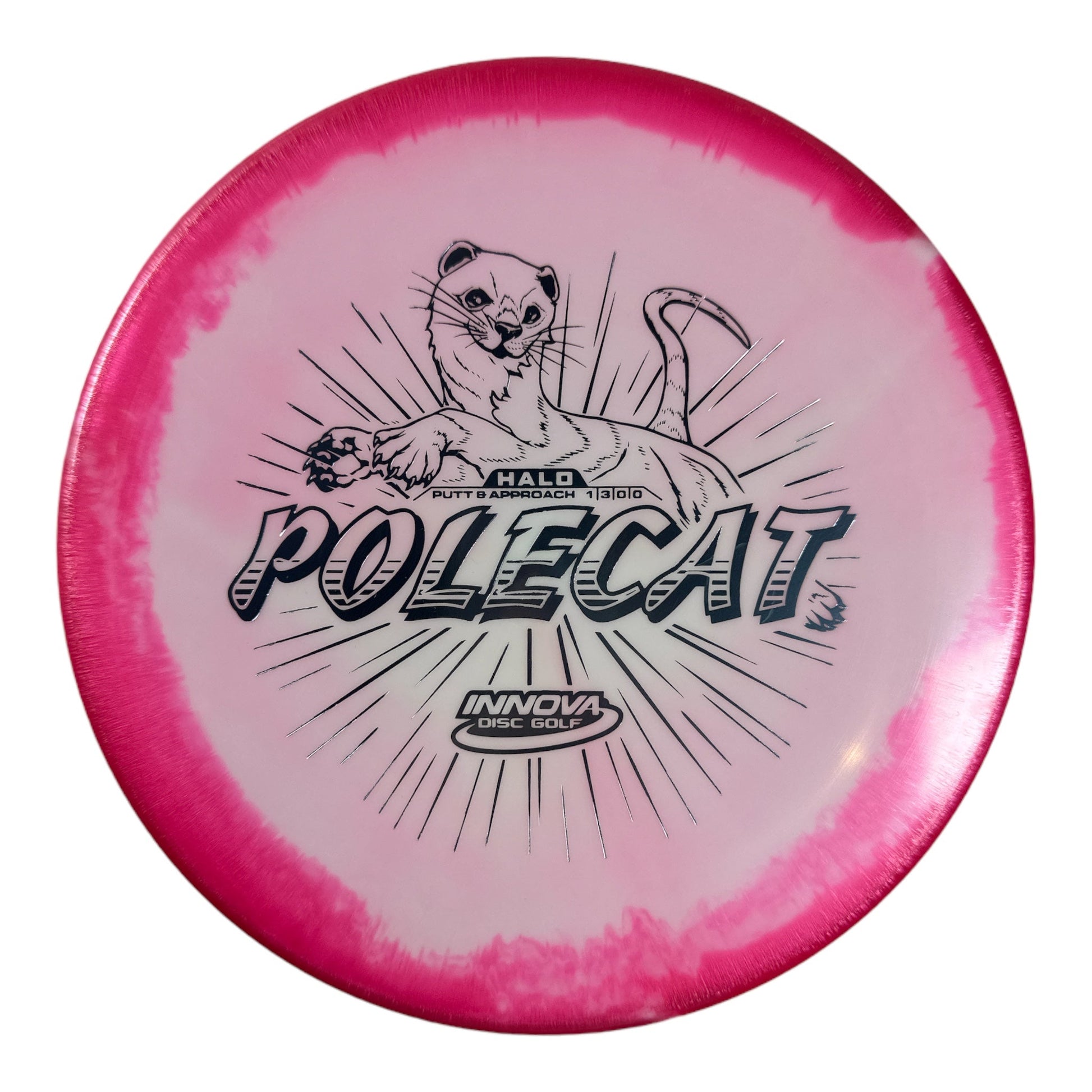 Innova Champion Discs Polecat | Halo | Pink/Silver 173g Disc Golf