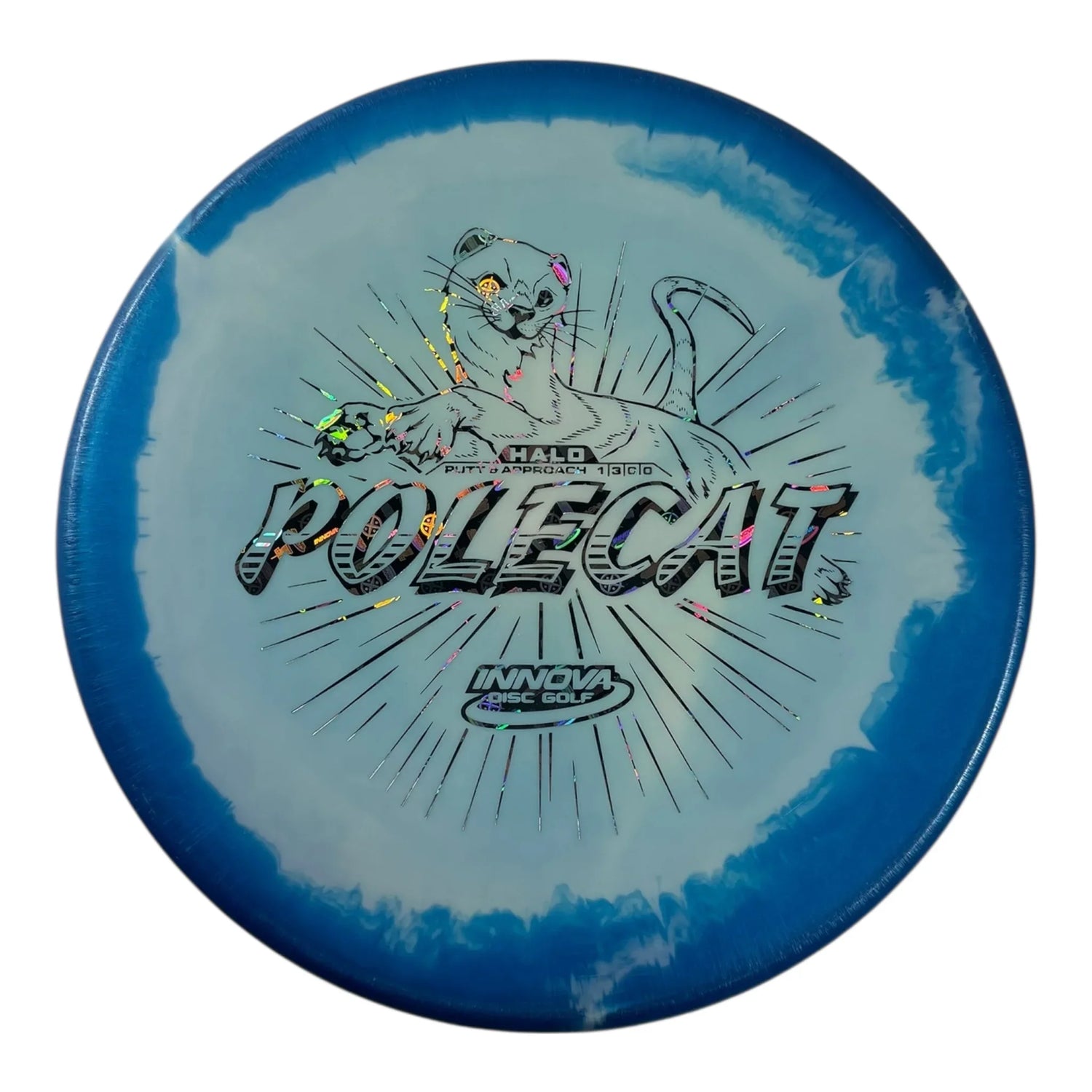Innova Champion Discs Polecat | Halo Star | Blue/Holo 173g Disc Golf