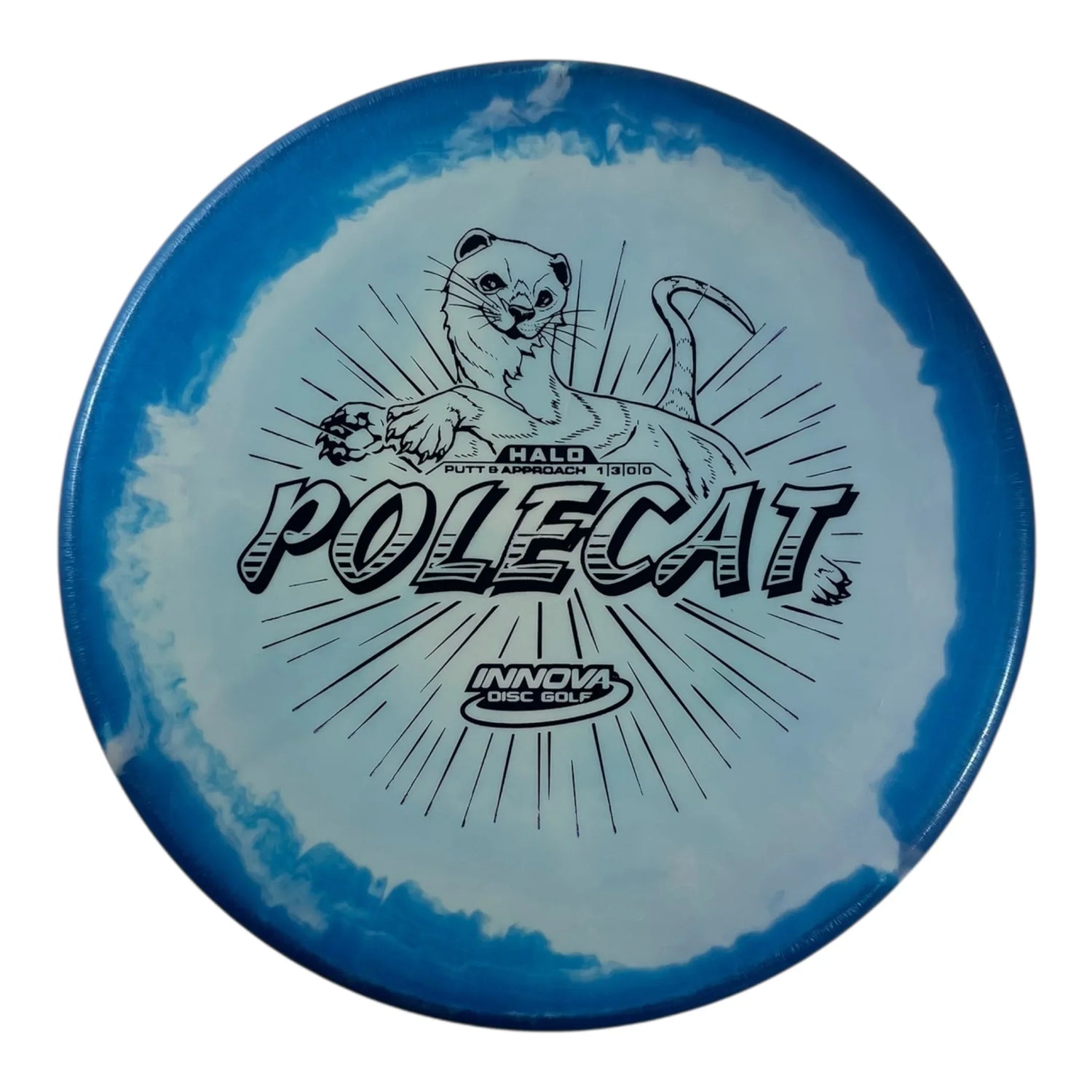 Innova Champion Discs Polecat | Halo Star | Blue/Purple 174g Disc Golf