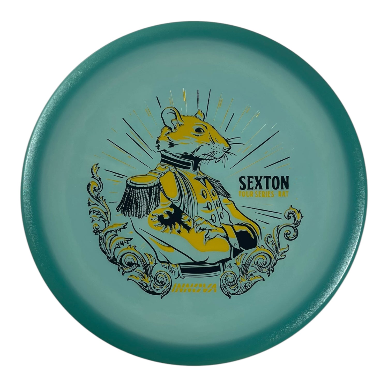 Innova Champion Discs Rat | Proto Glow Champion | Blue/Yellow 173g (Nate Sexton) Disc Golf