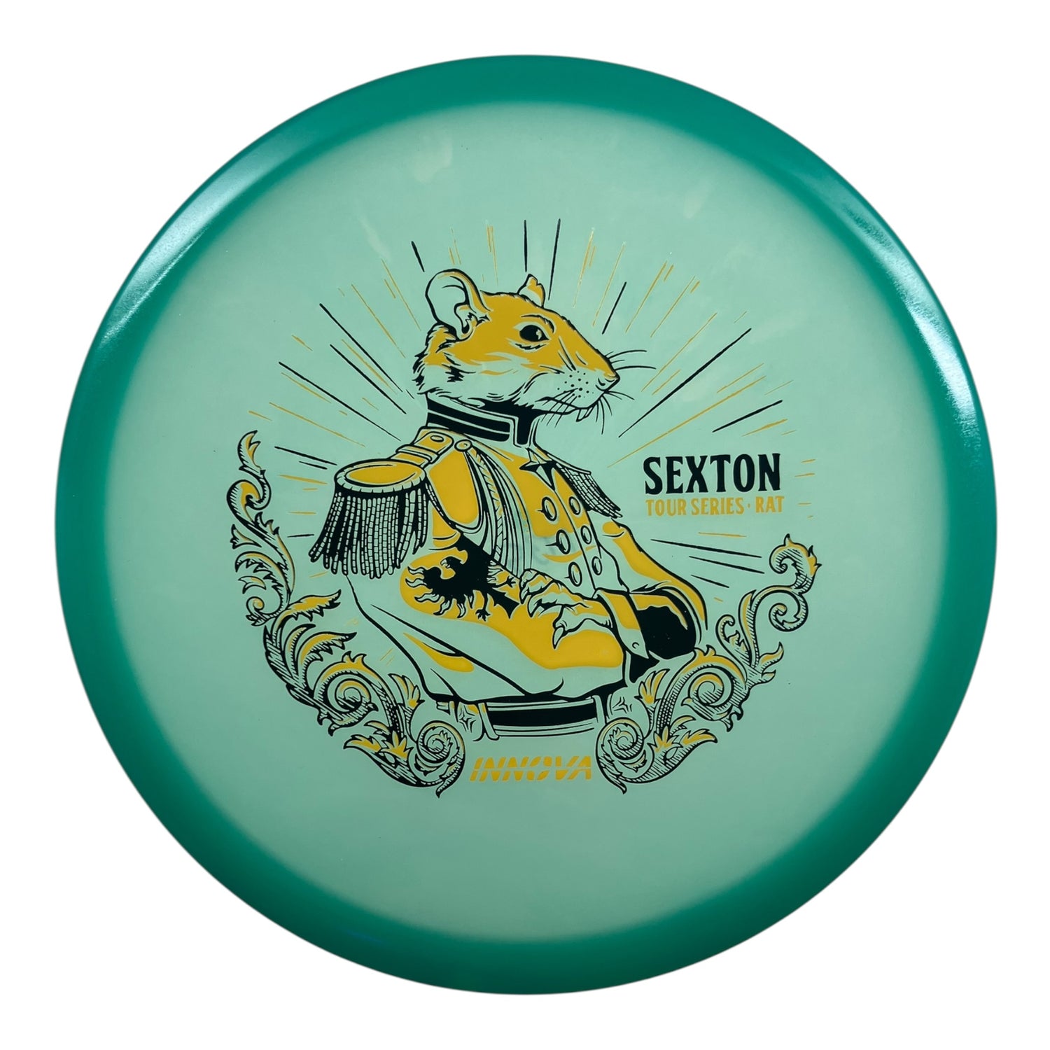 Innova Champion Discs Rat | Proto Glow Champion | Blue/Yellow 173g (Nate Sexton Takeover) Disc Golf