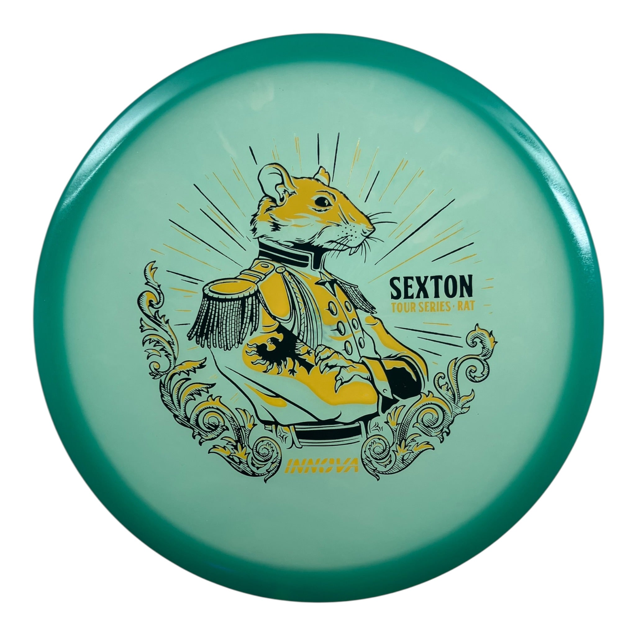 Innova Champion Discs Rat | Proto Glow Champion | Blue/Yellow 173g (Nate Sexton Takeover) Disc Golf