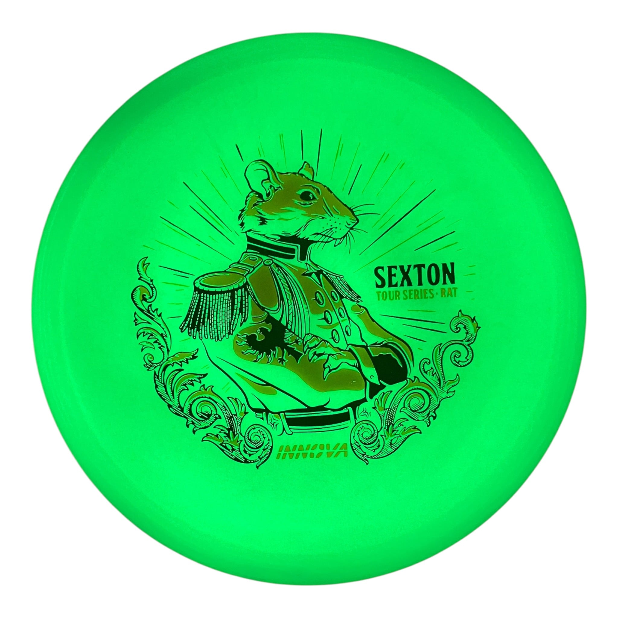 Innova Champion Discs Rat | Proto Glow Champion | Blue/Yellow 173g (Nate Sexton Takeover) Disc Golf