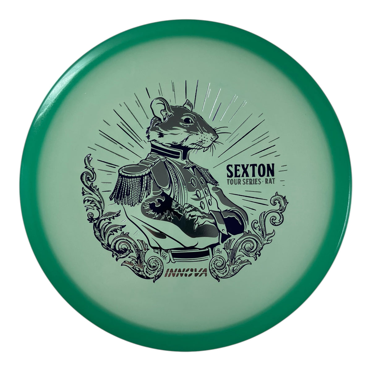 Innova Champion Discs Rat | Proto Glow Champion | Green/Purple 173g (Nate Sexton) Disc Golf