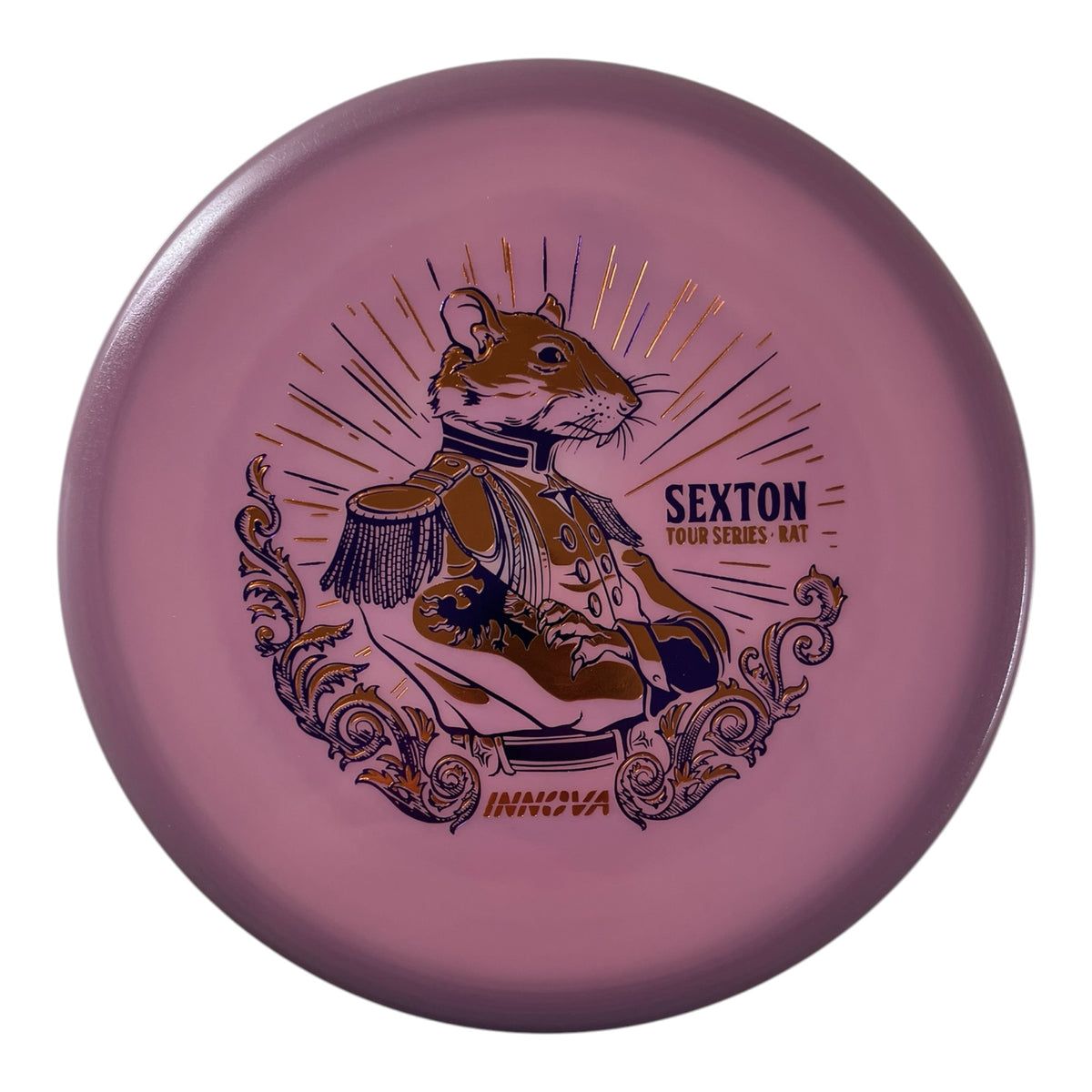 Innova Champion Discs Rat | Proto Glow Champion | Purple/Bronze 173g (Nate Sexton) Disc Golf