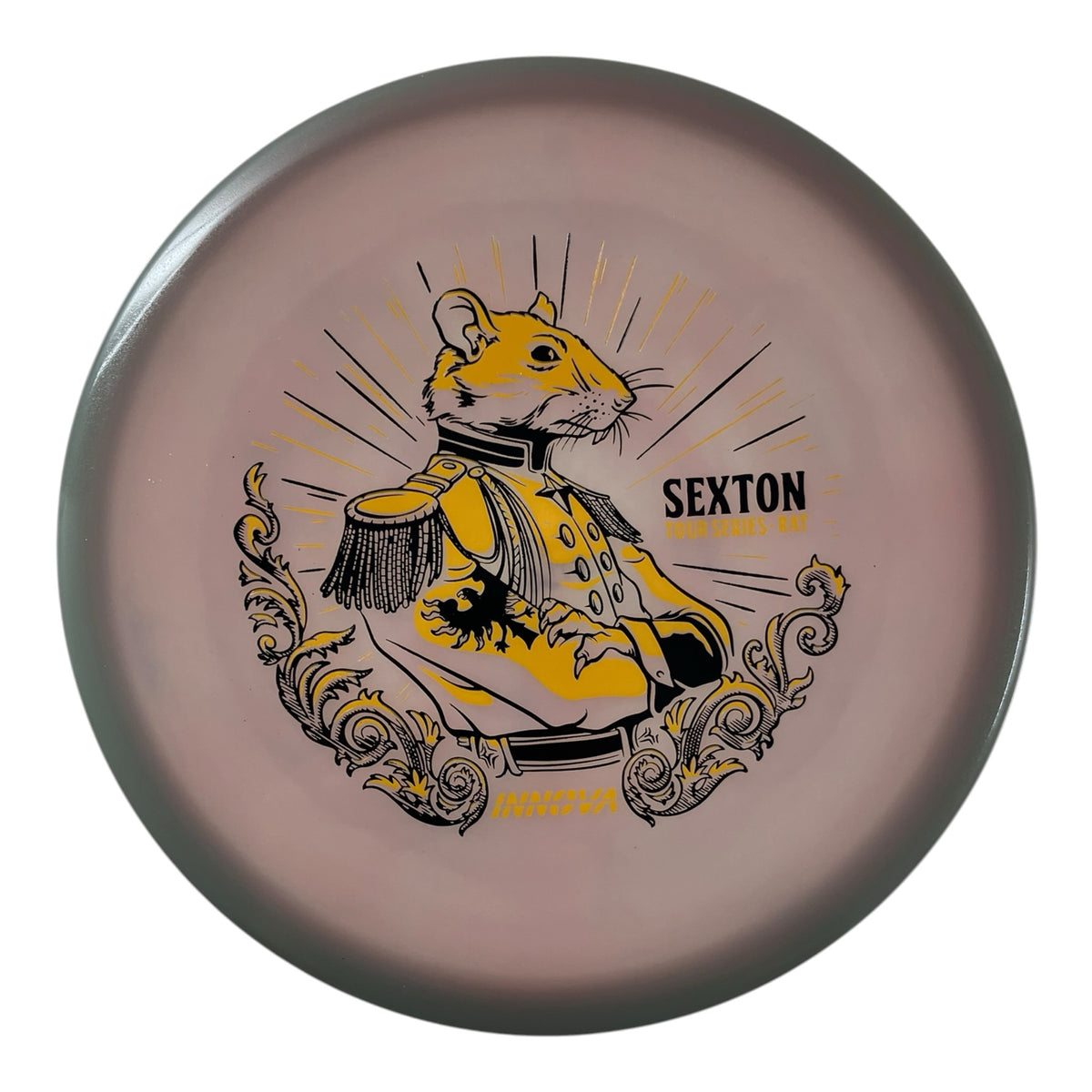 Innova Champion Discs Rat | Proto Glow Champion | Purple/Green/Yellow 173g (Nate Sexton) Disc Golf