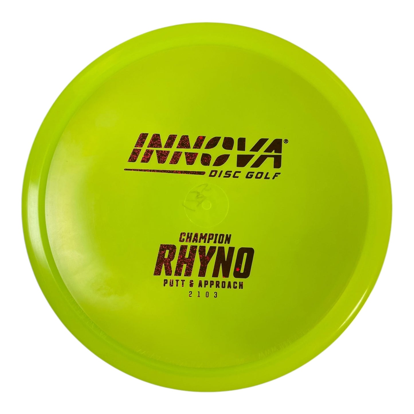 Innova Champion Discs Rhyno | Champion | Yellow/Red 175g Disc Golf