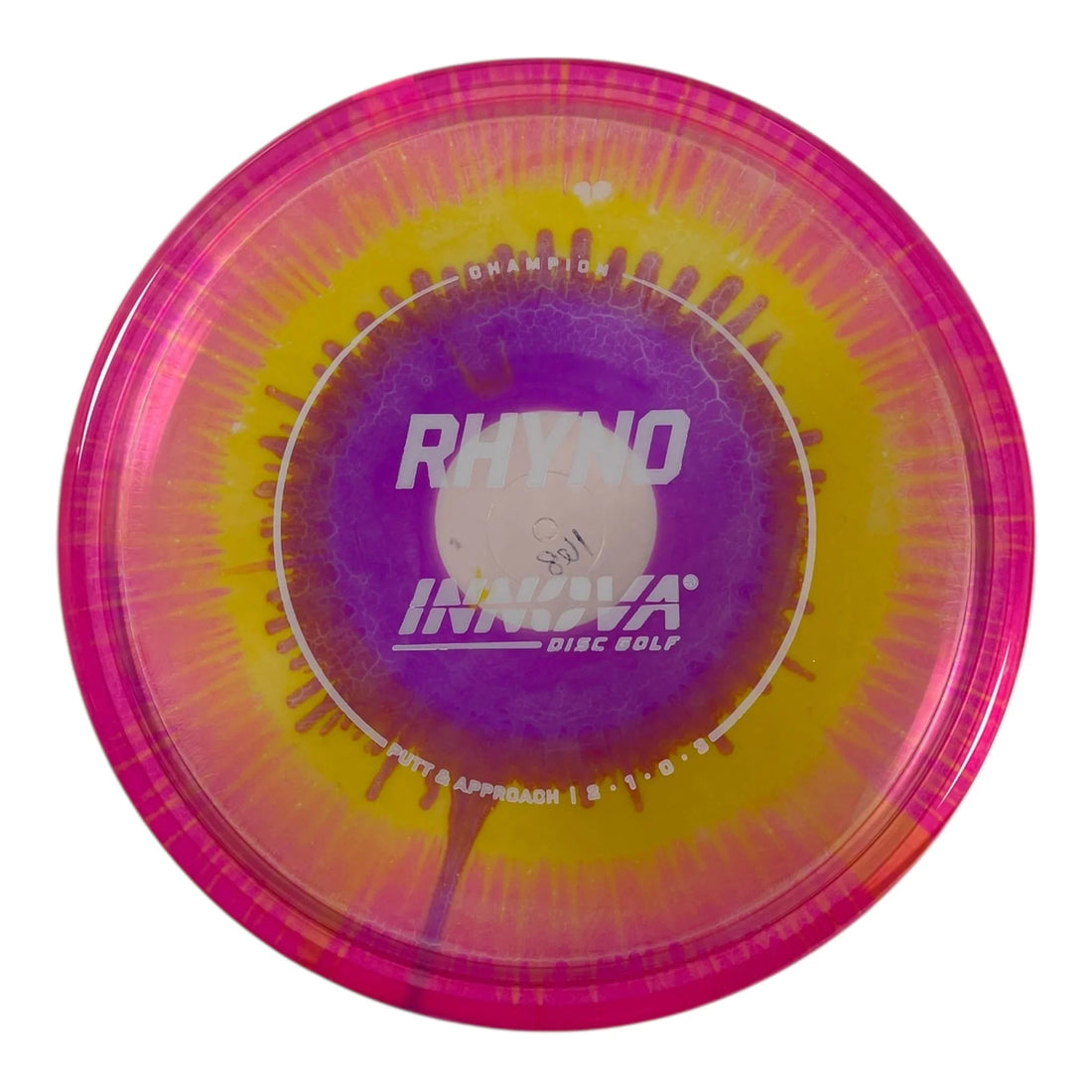 Innova Champion Discs Rhyno | Champion I-Dye | Pink/White 168g Disc Golf