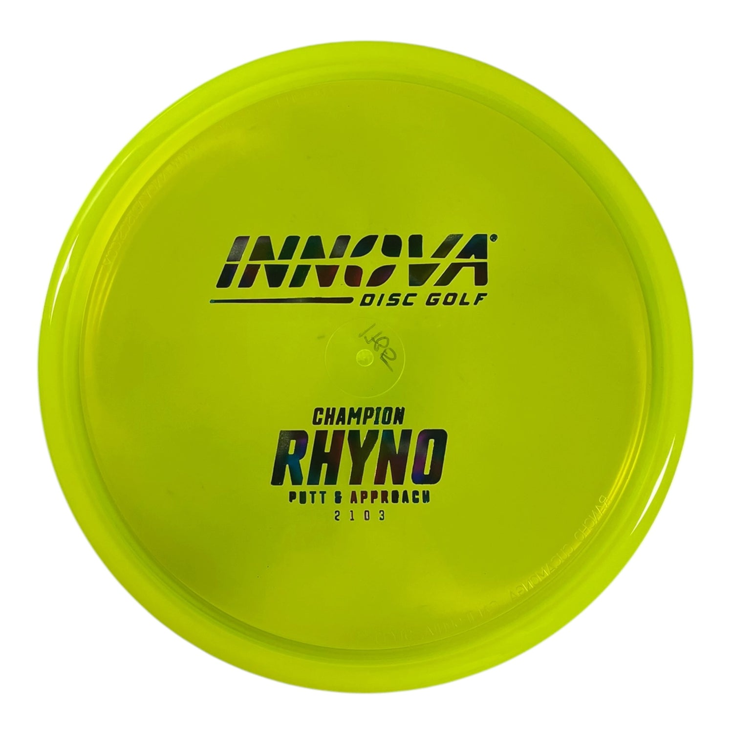 Innova Champion Discs Rhyno | Champion | Yellow/Jellybean 174g Disc Golf