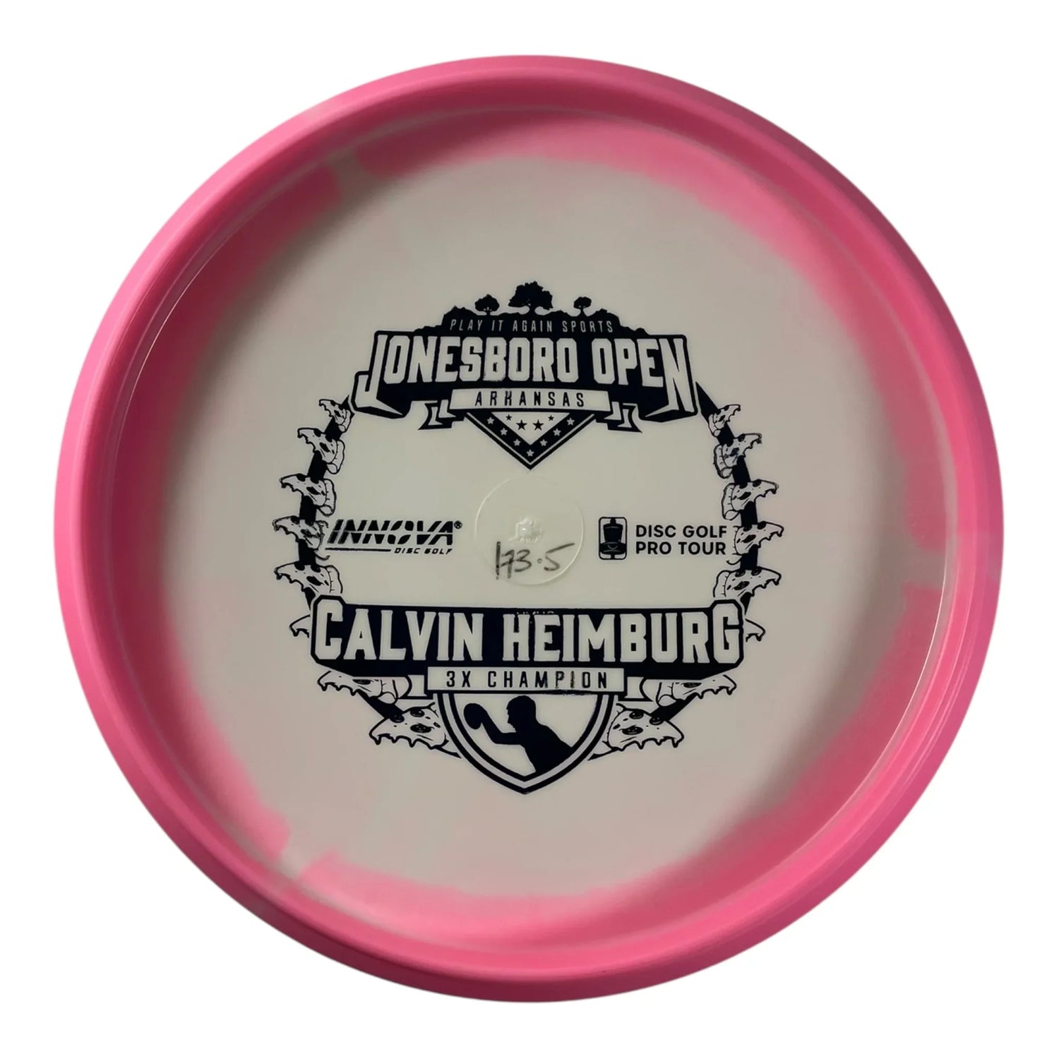Innova Champion Discs Rhyno | Halo Star | Pink/Blue 173g (Calvin Heimburg Jonesboro) Disc Golf