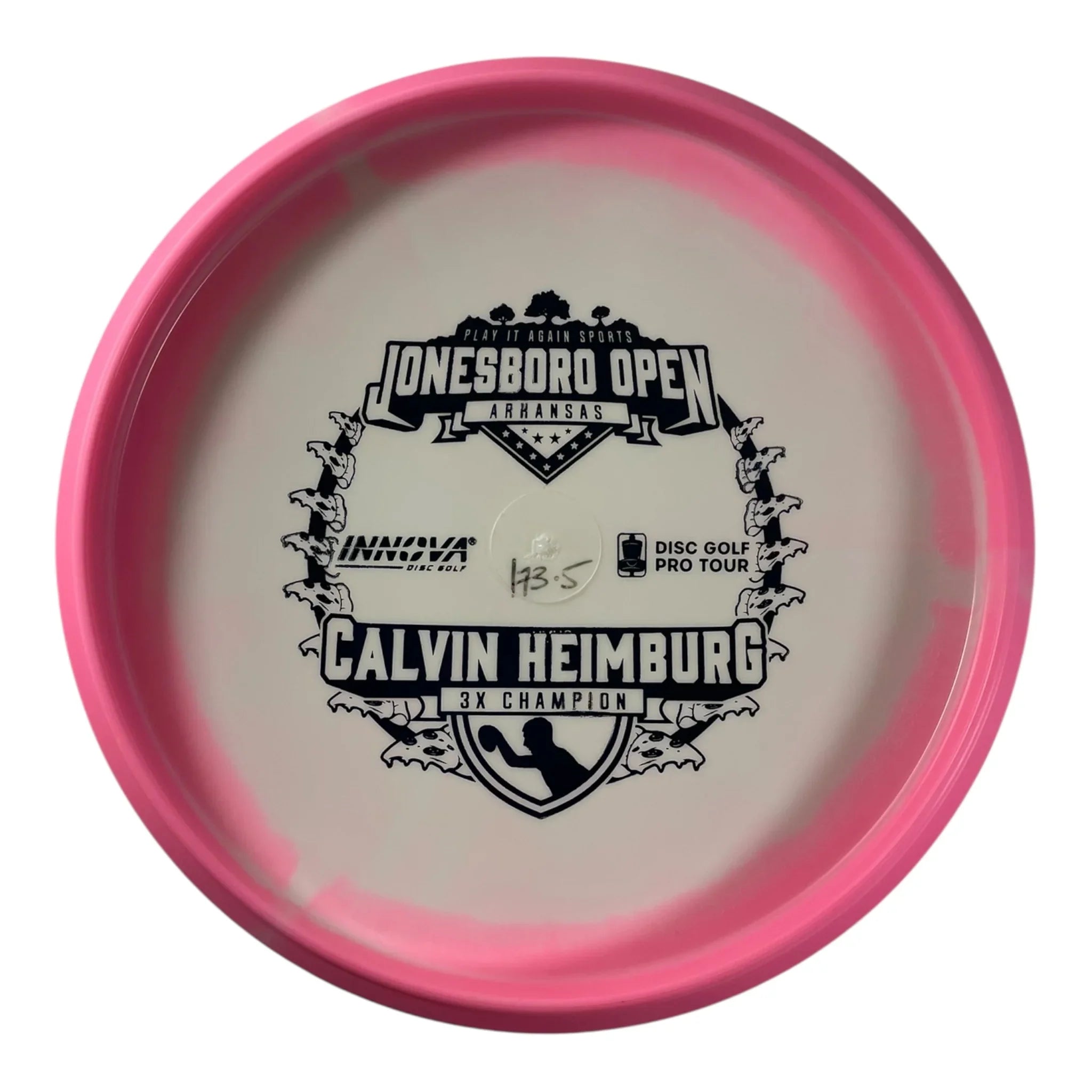 Innova Champion Discs Rhyno | Halo Star | Pink/Blue 173g (Calvin Heimburg Jonesboro) Disc Golf