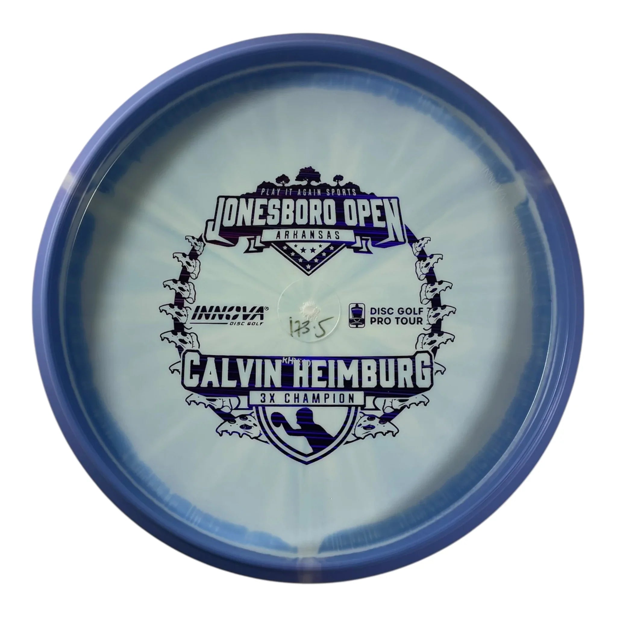 Innova Champion Discs Rhyno | Halo Star | Purple/Pink Holo 175g (Calvin Heimburg Jonesboro) Disc Golf