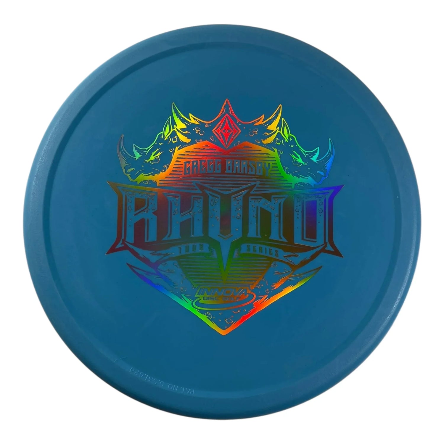 Innova Champion Discs Rhyno | Nexus | Blue/Bronze Holo 175g (2022 Gregg Barsby) Disc Golf