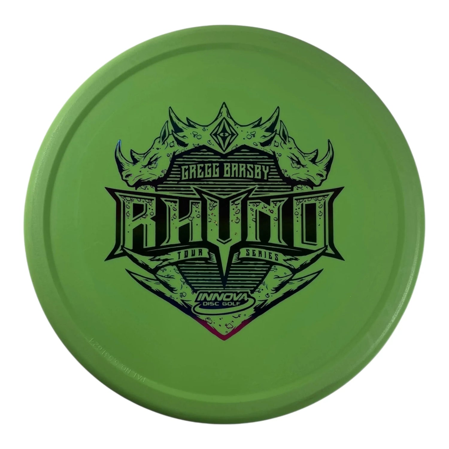 Innova Champion Discs Rhyno | Nexus | Green/Rainbow 175g (2022 Gregg Barsby) Disc Golf