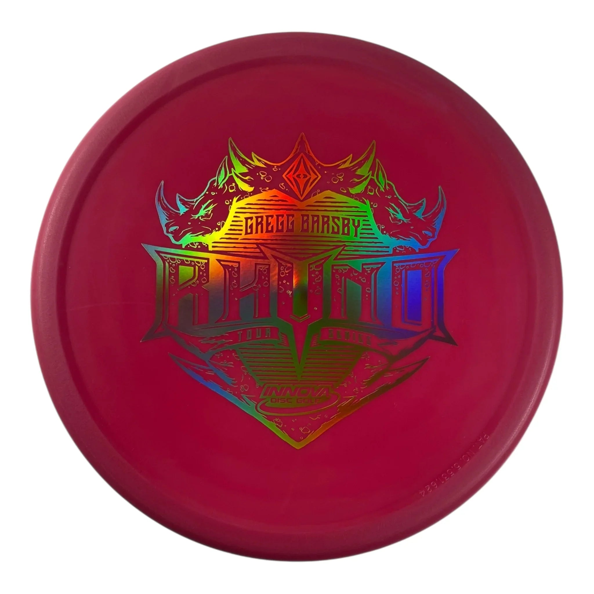 Innova Champion Discs Rhyno | Nexus | Red/Gold Holo 175g (2022 Gregg Barsby) Disc Golf