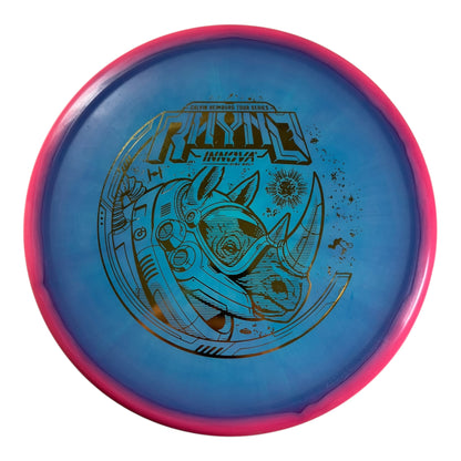 Innova Champion Discs Rhyno - Used Like New | Halo Champion | Blue/Gold 173g (Calvin Heimburg Tour Series) Disc Golf