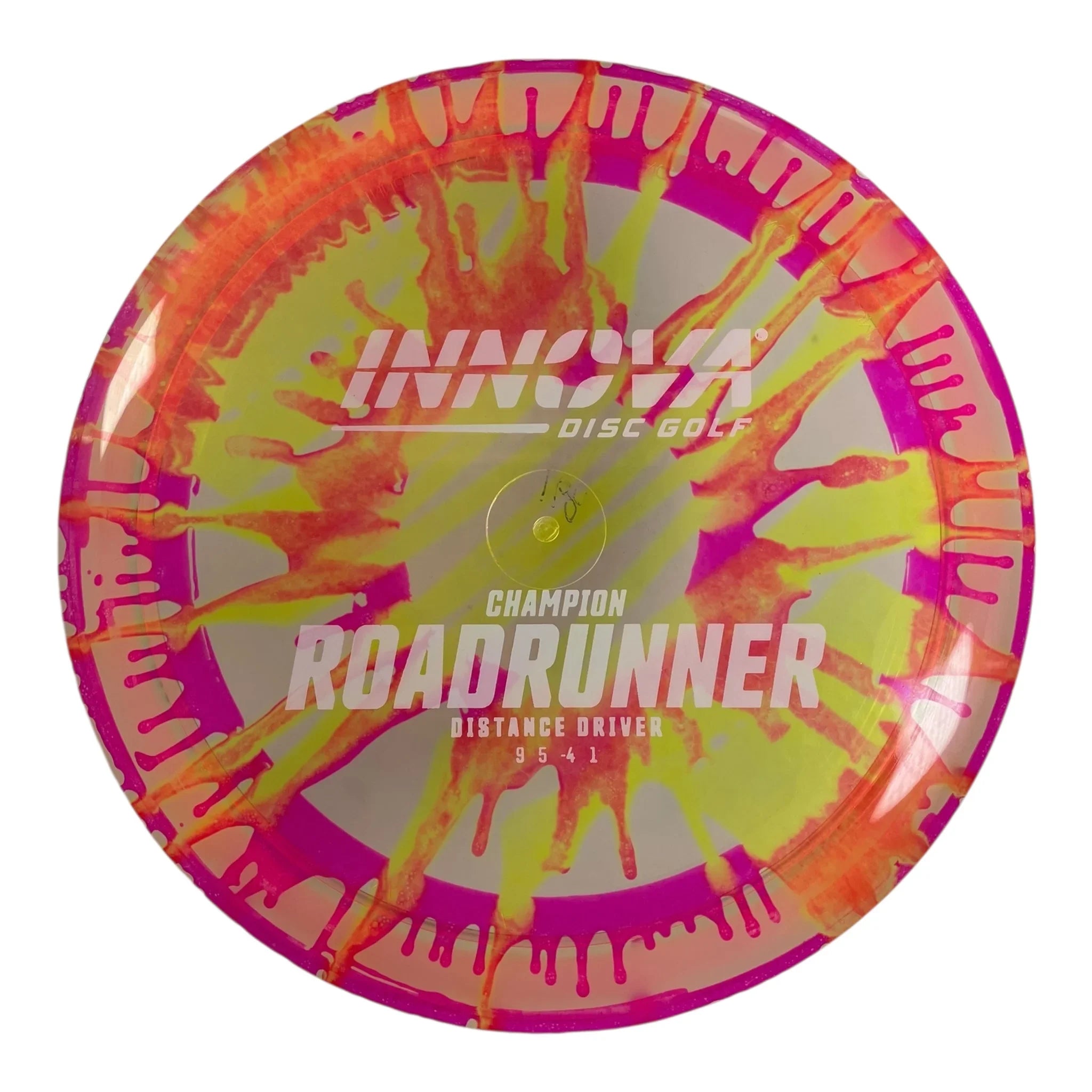 Innova Champion Discs Roadrunner | Champion I-Dye | Pink/Orange/White 168g Disc Golf