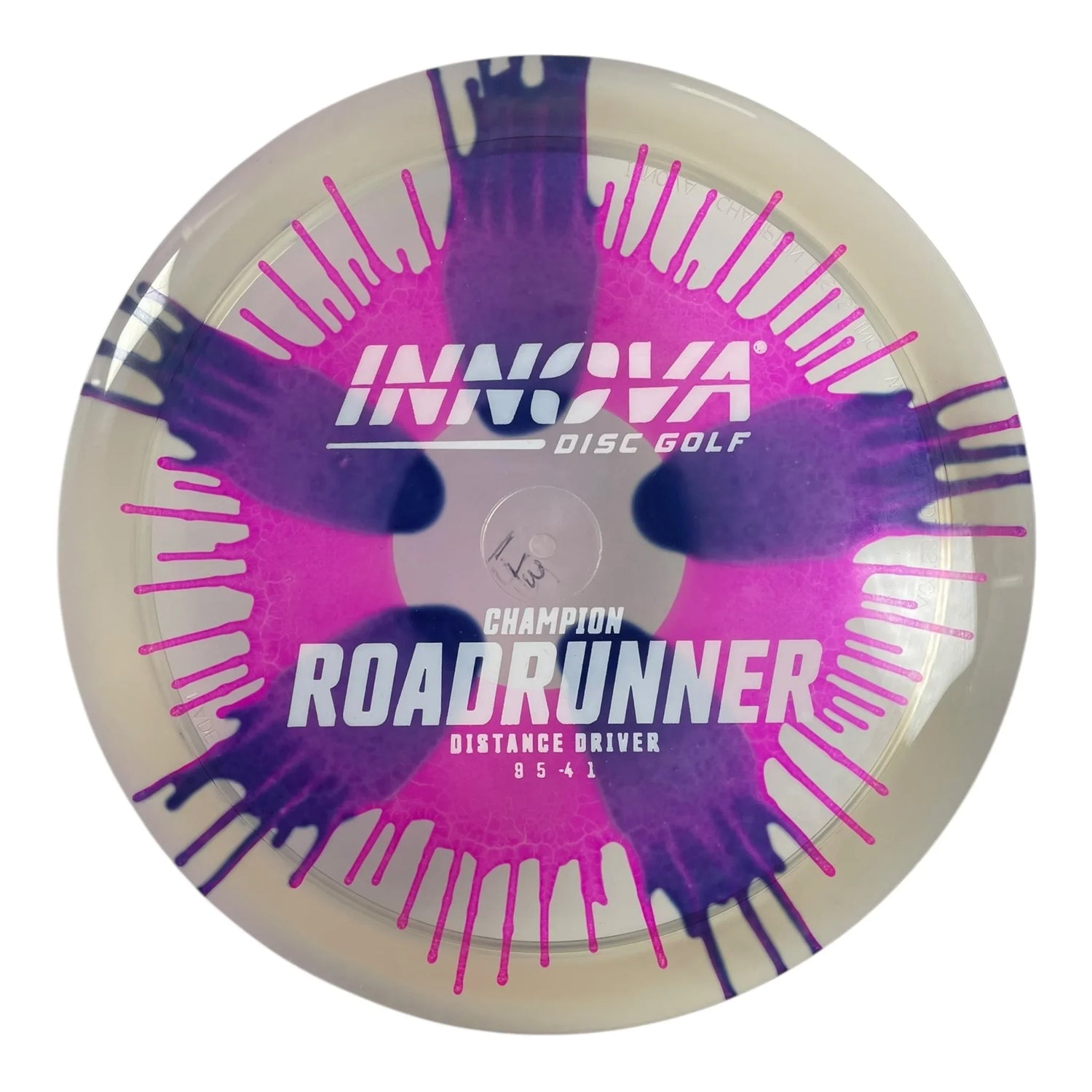 Innova Champion Discs Roadrunner | Champion I-Dye | Pink/Purple/White 173g Disc Golf