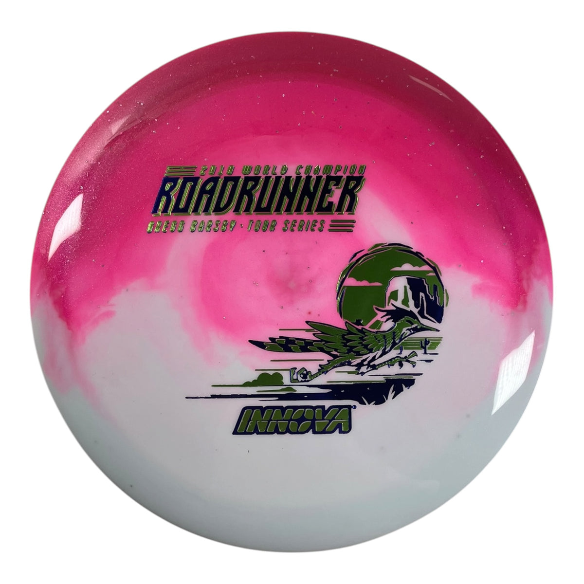 Innova Champion Discs Roadrunner | Duo | Pink/Green 175g (2026 Gregg Barsby) Disc Golf