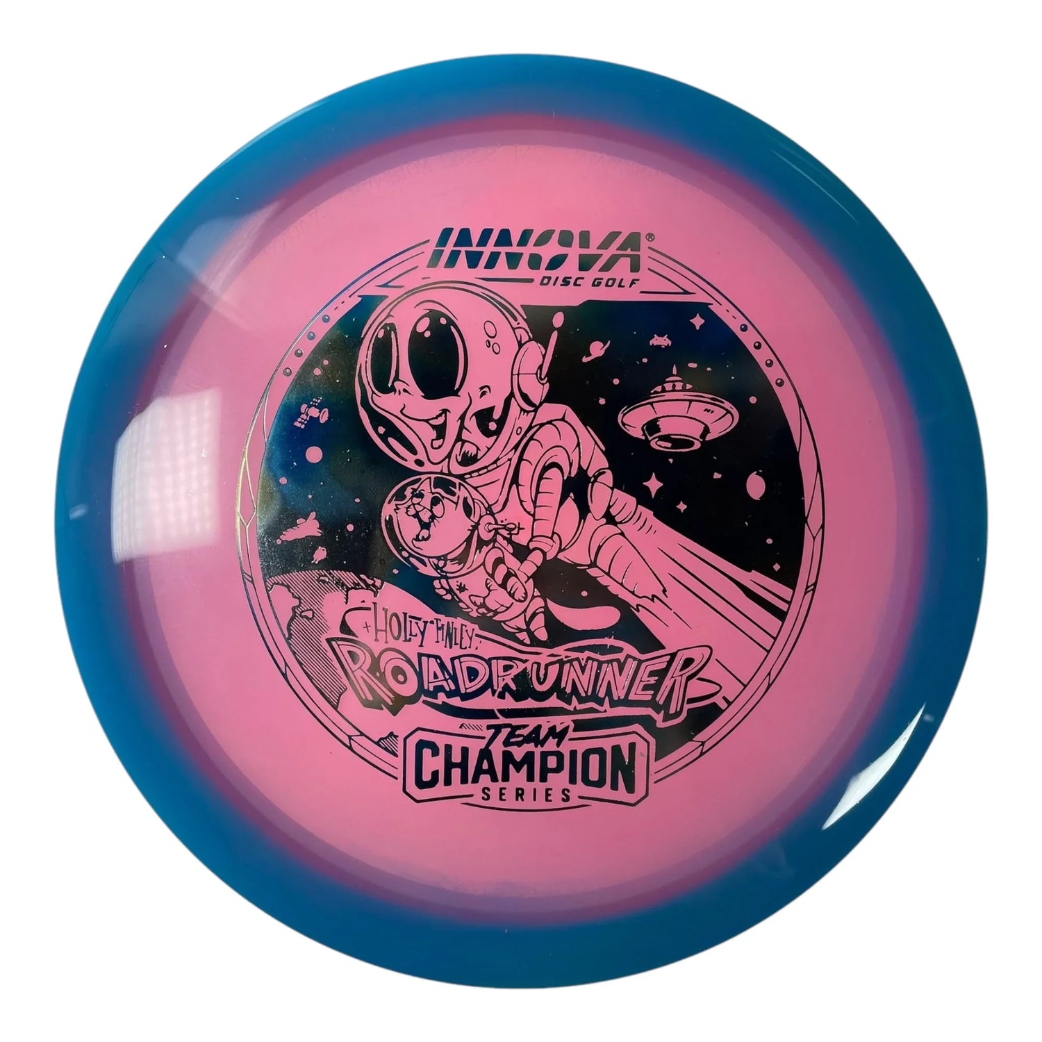 Innova Champion Discs Roadrunner | Halo Champion | Pink/Blue 170 - 172g (Holly Finley) Disc Golf