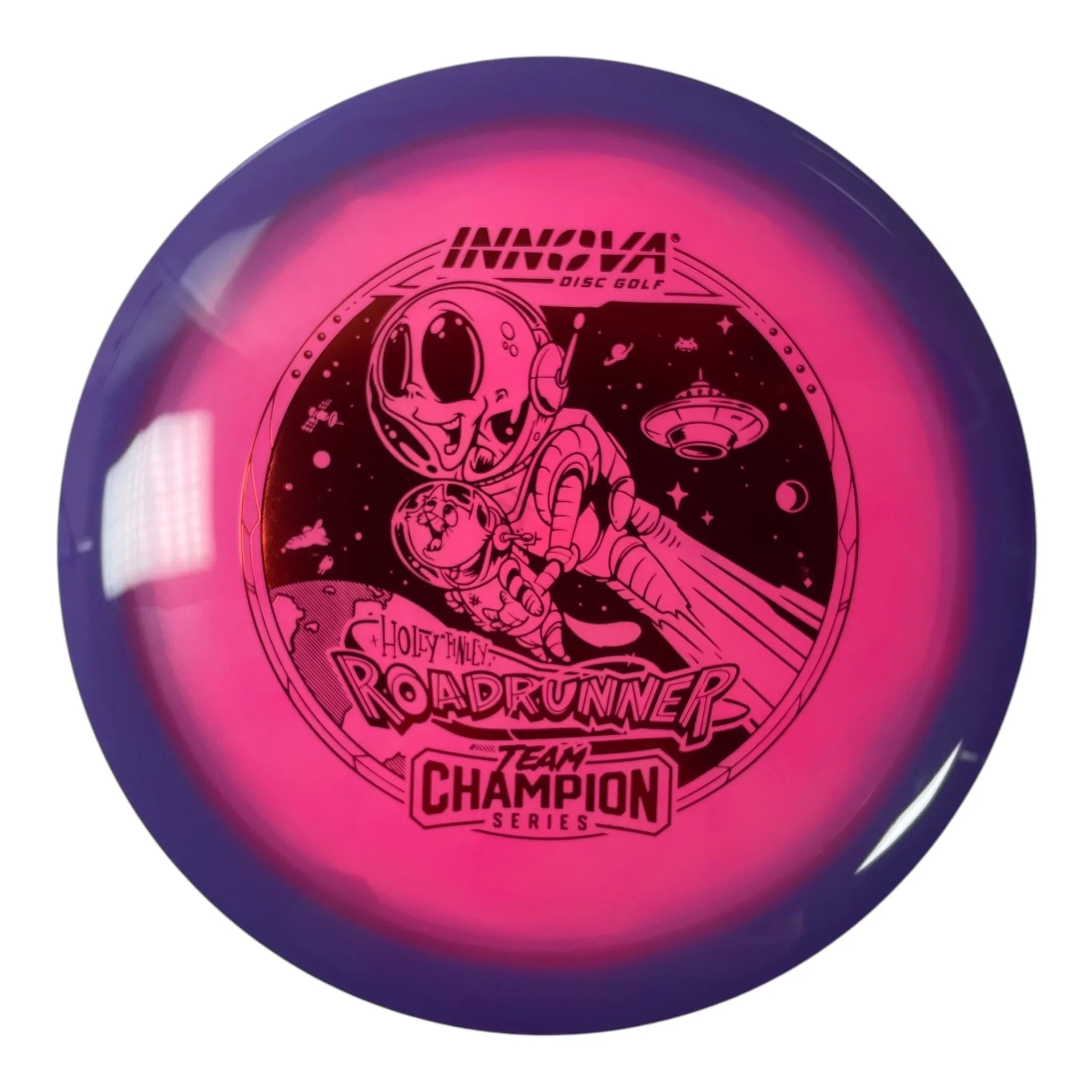 Innova Champion Discs Roadrunner | Halo Champion | Pink/Red 171 - 172g (Holly Finley) Disc Golf