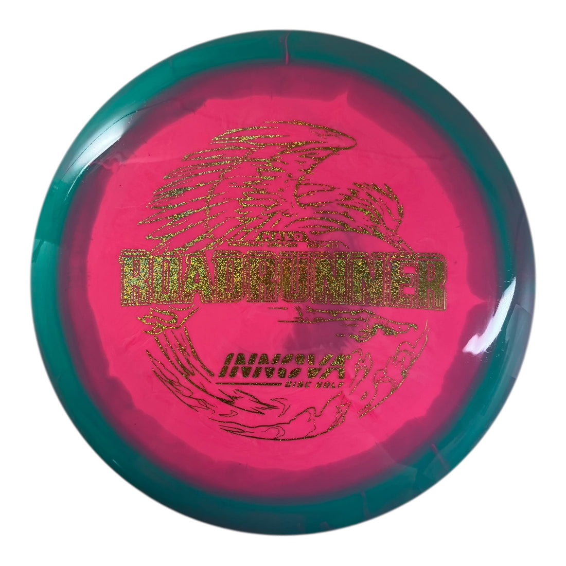 Innova Champion Discs Roadrunner | Halo Star | Teal/Pink/Gold 163g Disc Golf