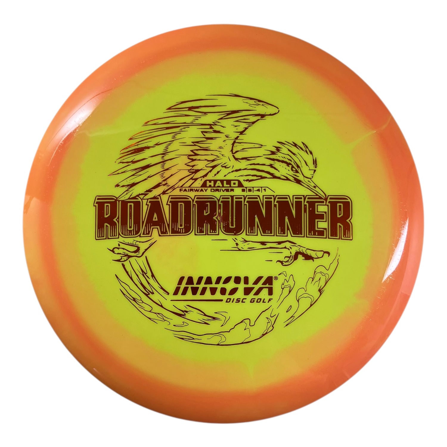Innova Champion Discs Roadrunner | Halo Star | Yellow/Bronze 165g Disc Golf
