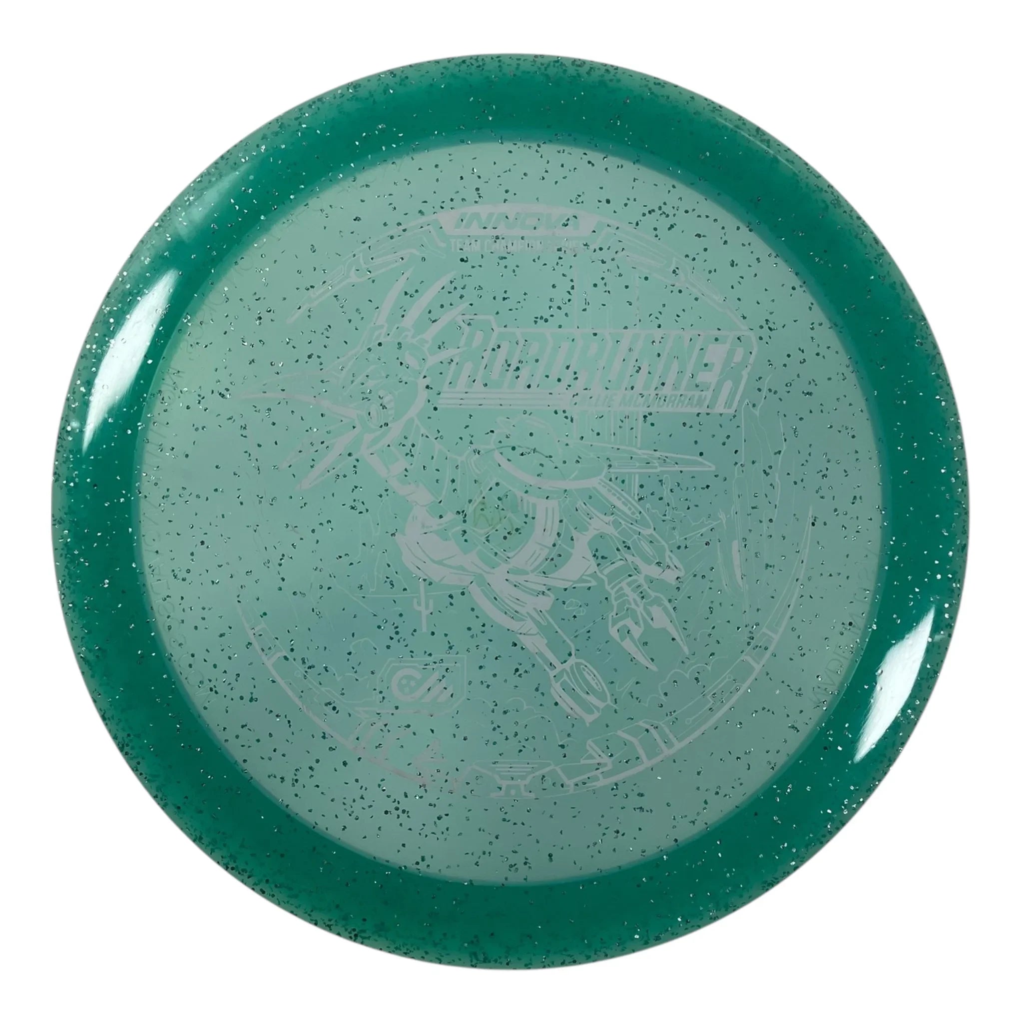 Innova Champion Discs Roadrunner | Metal Flake Champion | Teal/White 175g (2022 Callie McMorran) Disc Golf