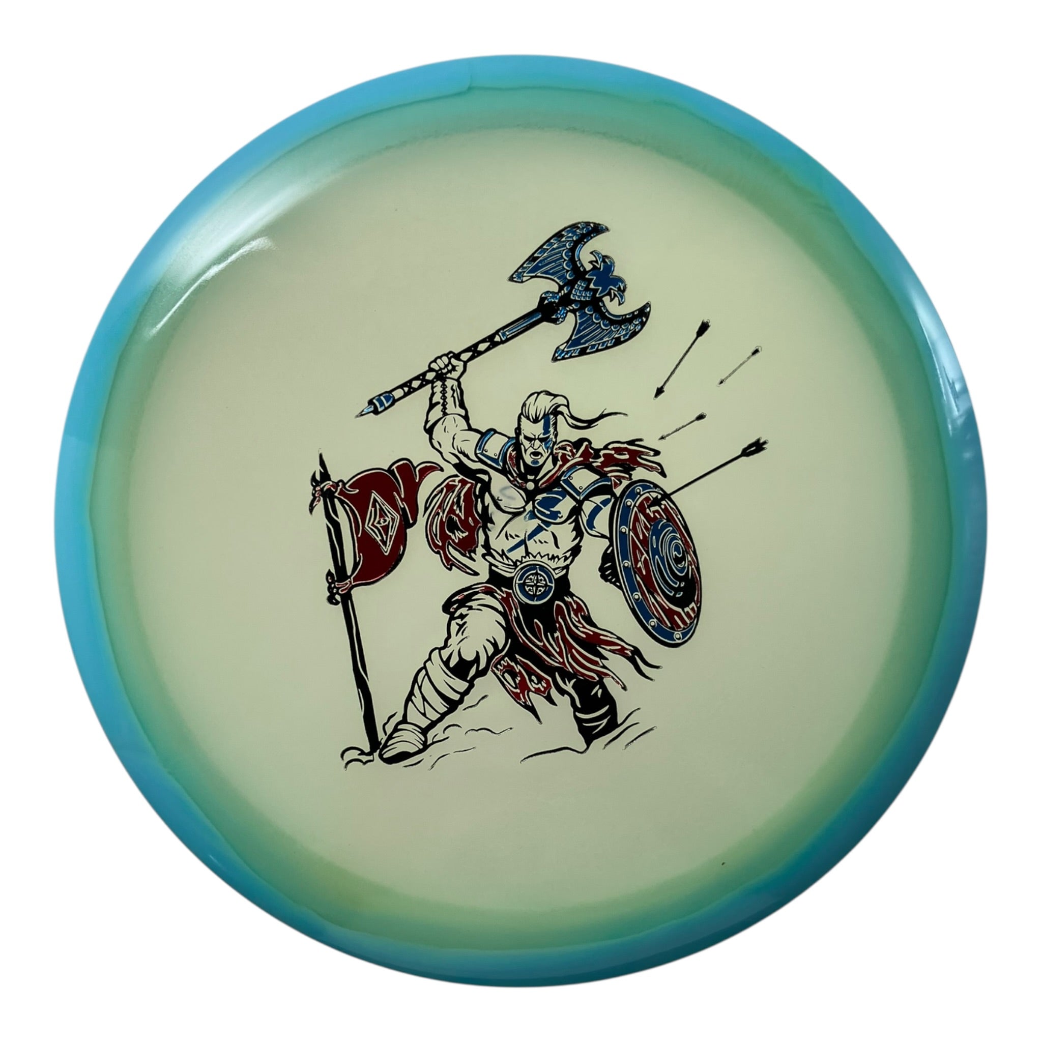 Innova Champion Discs Roadrunner | Proto Glow Halo Champion | Blue/Red/Blue 175g (Gregg Barsby Takeover) Disc Golf