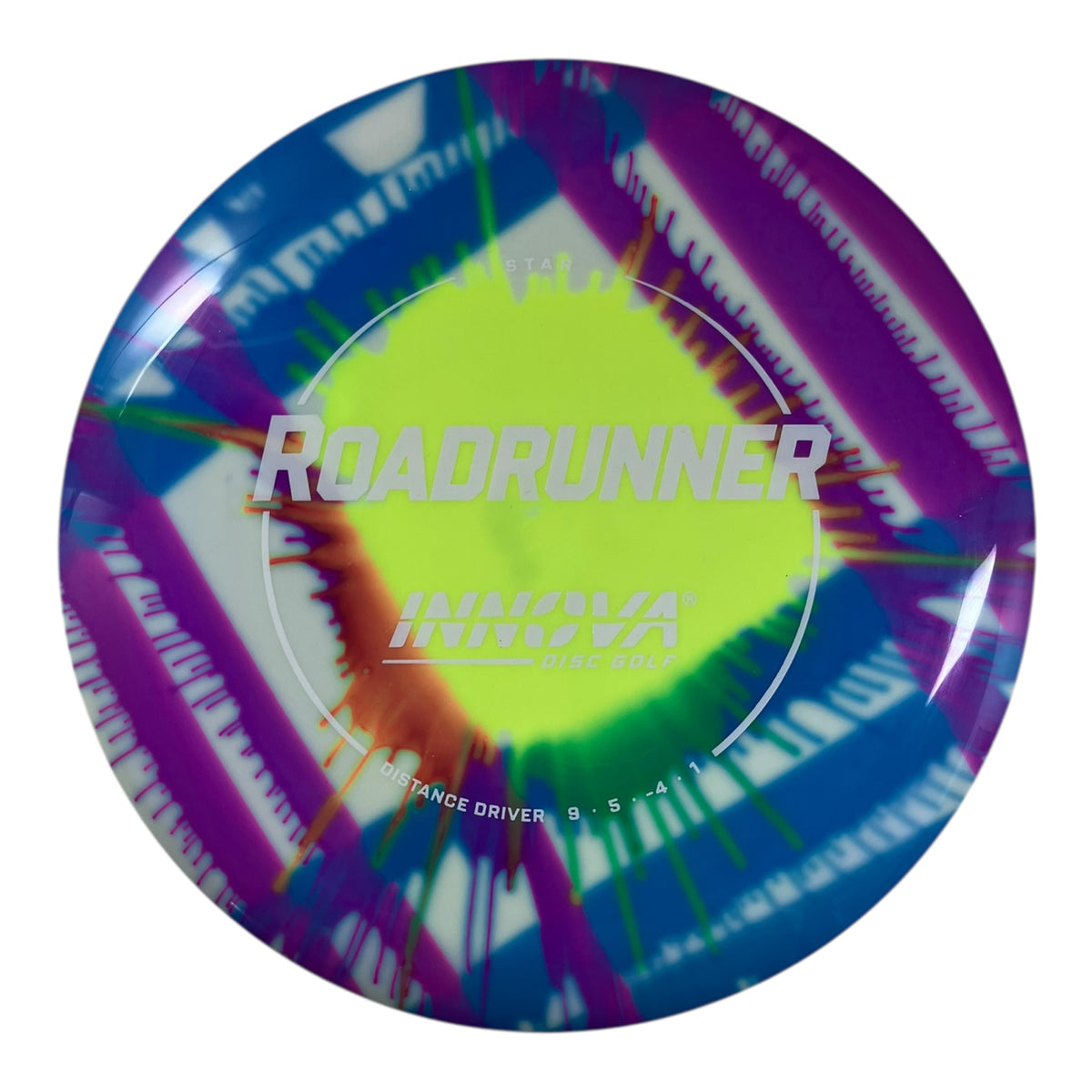 Innova Champion Discs Roadrunner | Star I-Dye | Blue/Purple/White 173g Disc Golf