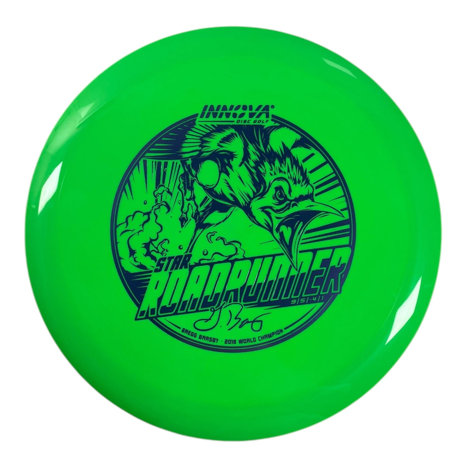 Innova Champion Discs Roadrunner | Star | Green/Purple 175g (Gregg Barsby) Disc Golf
