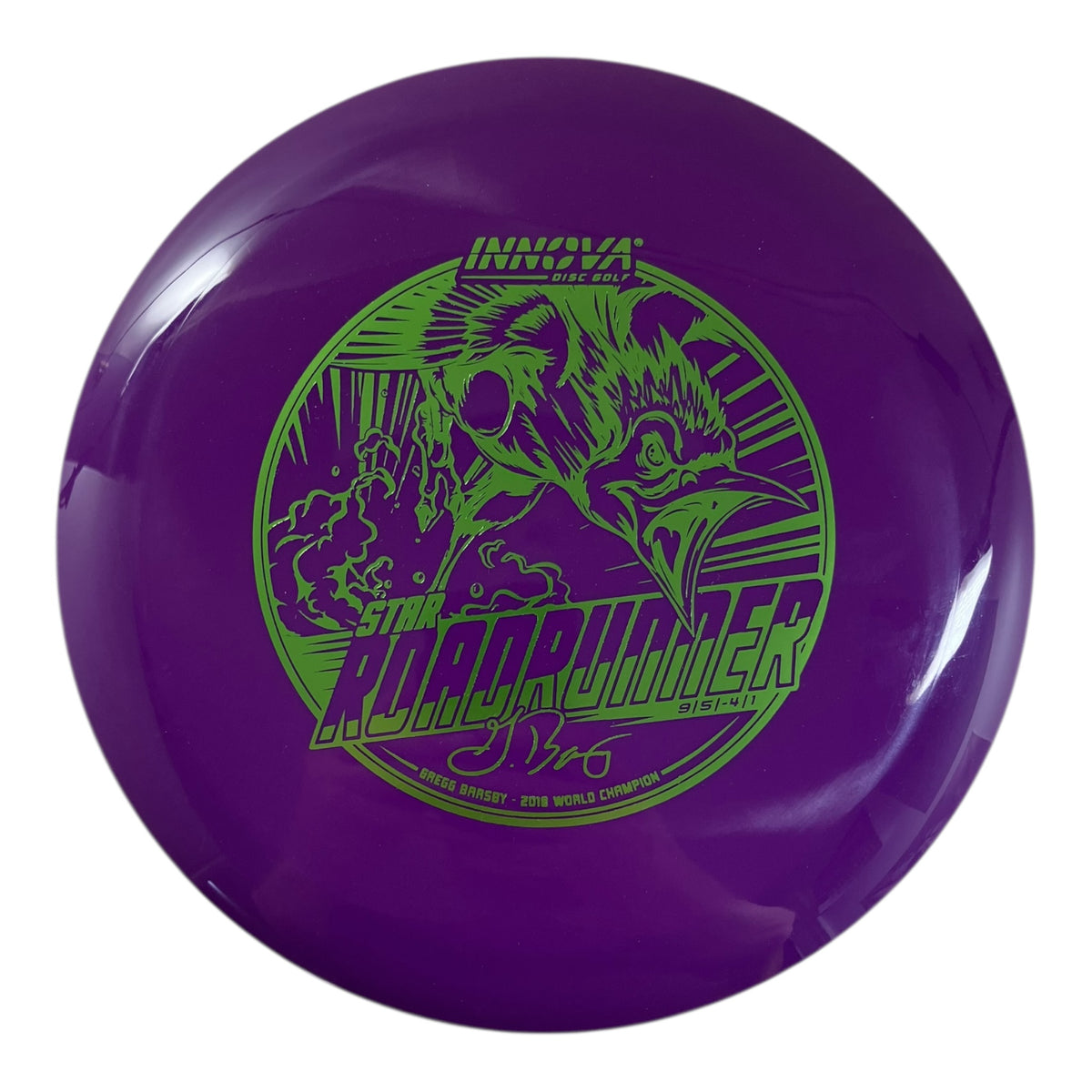 Innova Champion Discs Roadrunner | Star | Purple/Green 173g (Gregg Barsby) Disc Golf