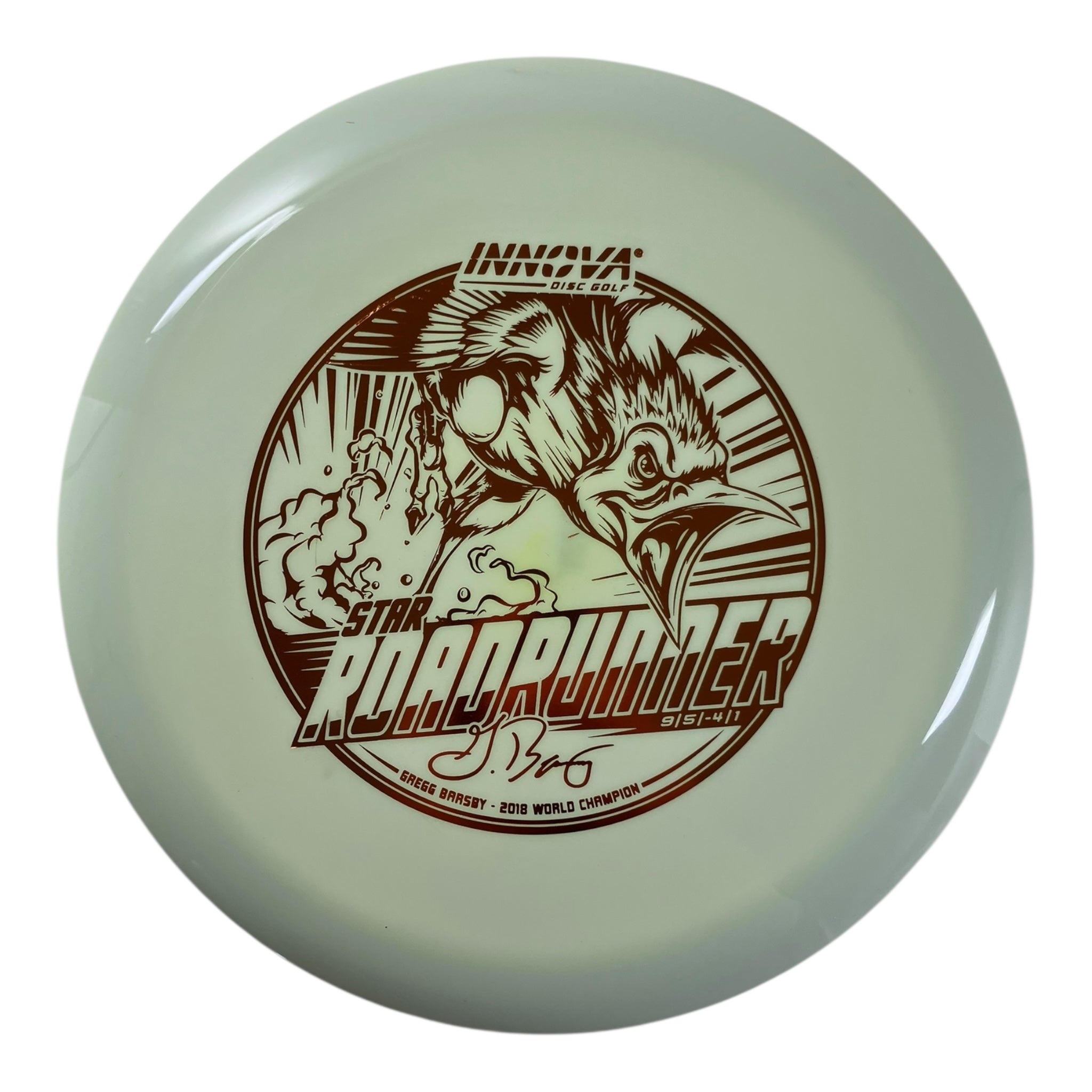Innova Champion Discs Roadrunner | Star | White/Bronze 175g (Gregg Barsby) Disc Golf