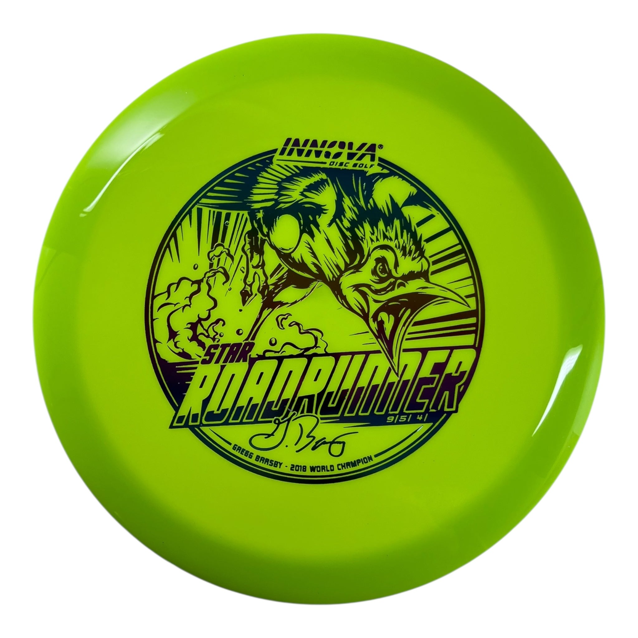 Innova Champion Discs Roadrunner | Star | Yellow/Rainbow 170g (Gregg Barsby) Disc Golf