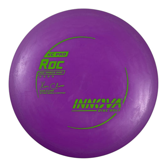 Innova Champion Discs Roc | KC Pro | Purple/Green 180g Disc Golf