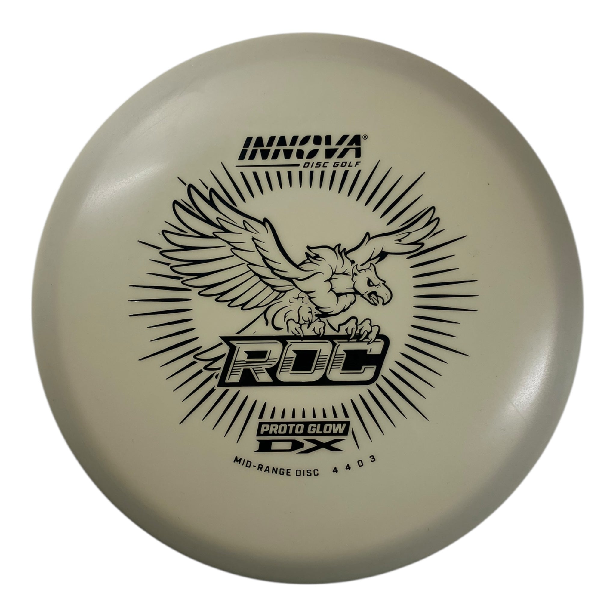 Innova Champion Discs Roc | Proto Glow DX | Glow/Black 171g Disc Golf