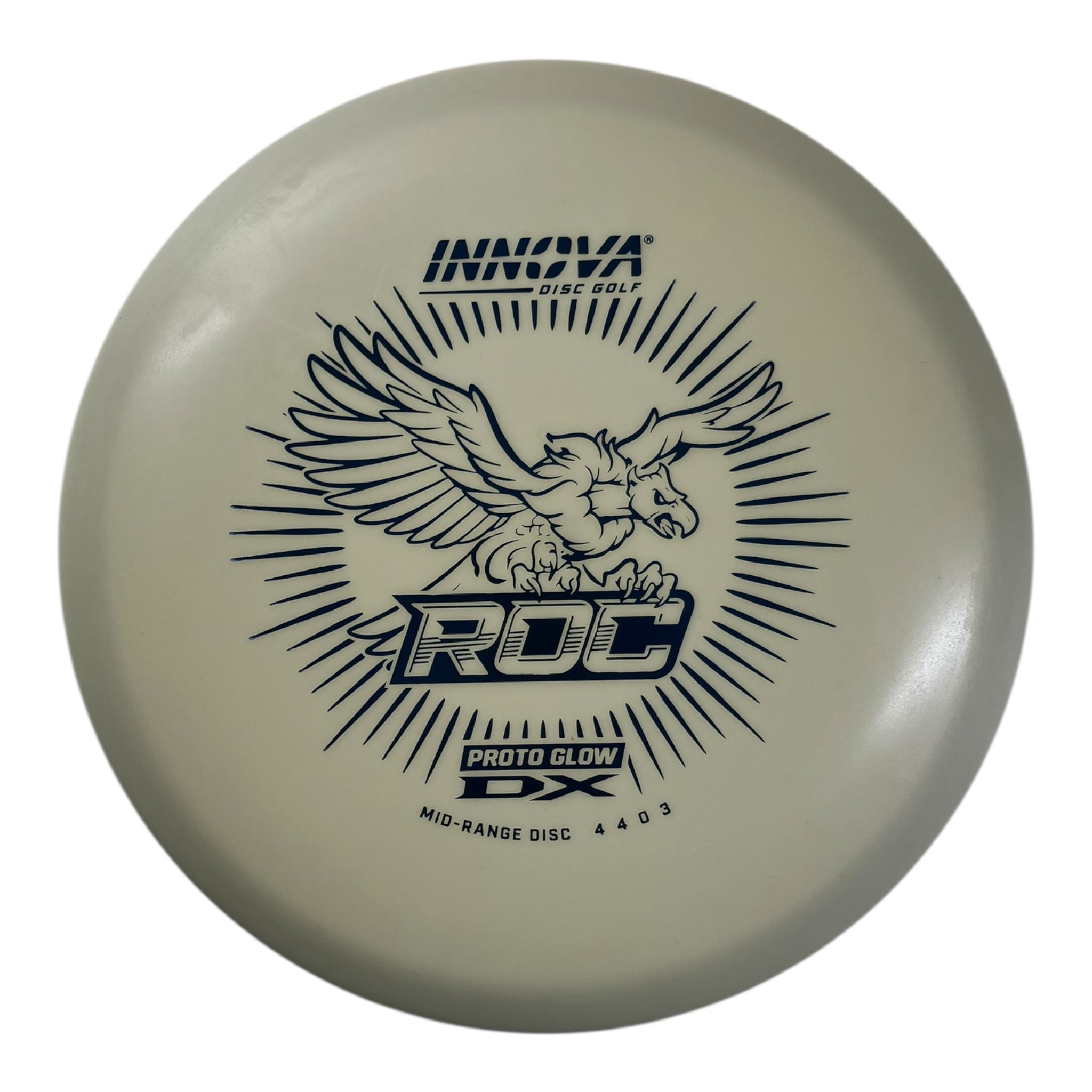Innova Champion Discs Roc | Proto Glow DX | Glow/Blue 164-165g Disc Golf