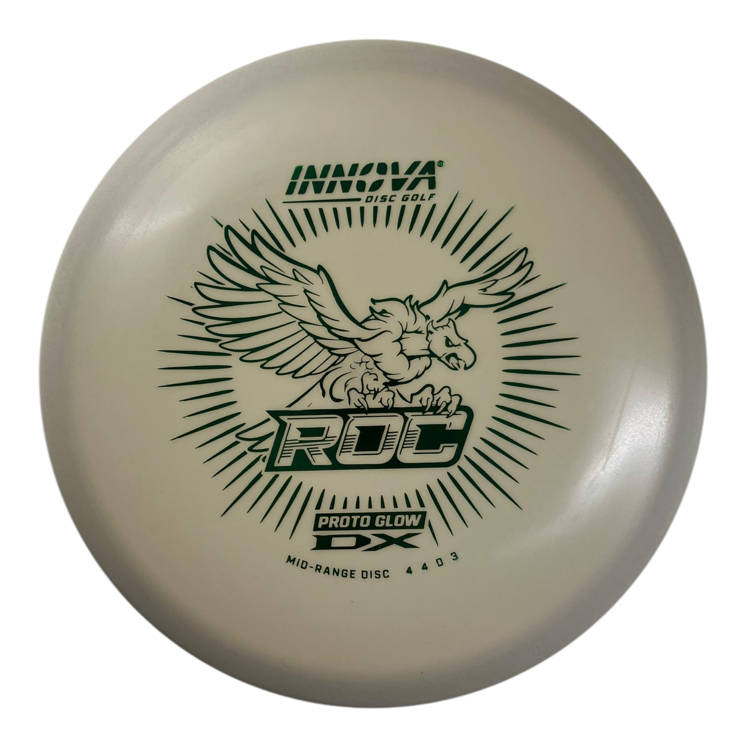Innova Champion Discs Roc | Proto Glow DX | Glow/Green 175g Disc Golf