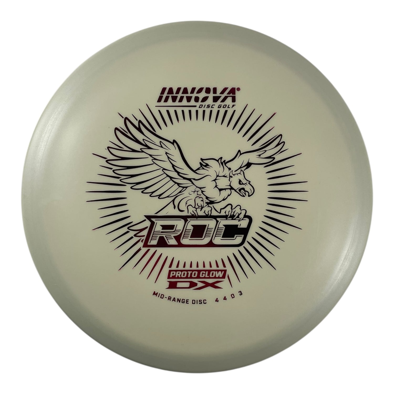Innova Champion Discs Roc | Proto Glow DX | Glow/Pink 177-180g Disc Golf