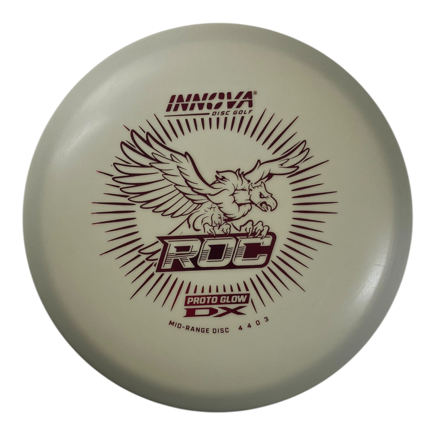 Innova Champion Discs Roc | Proto Glow DX | Glow/Red 164-176g Disc Golf