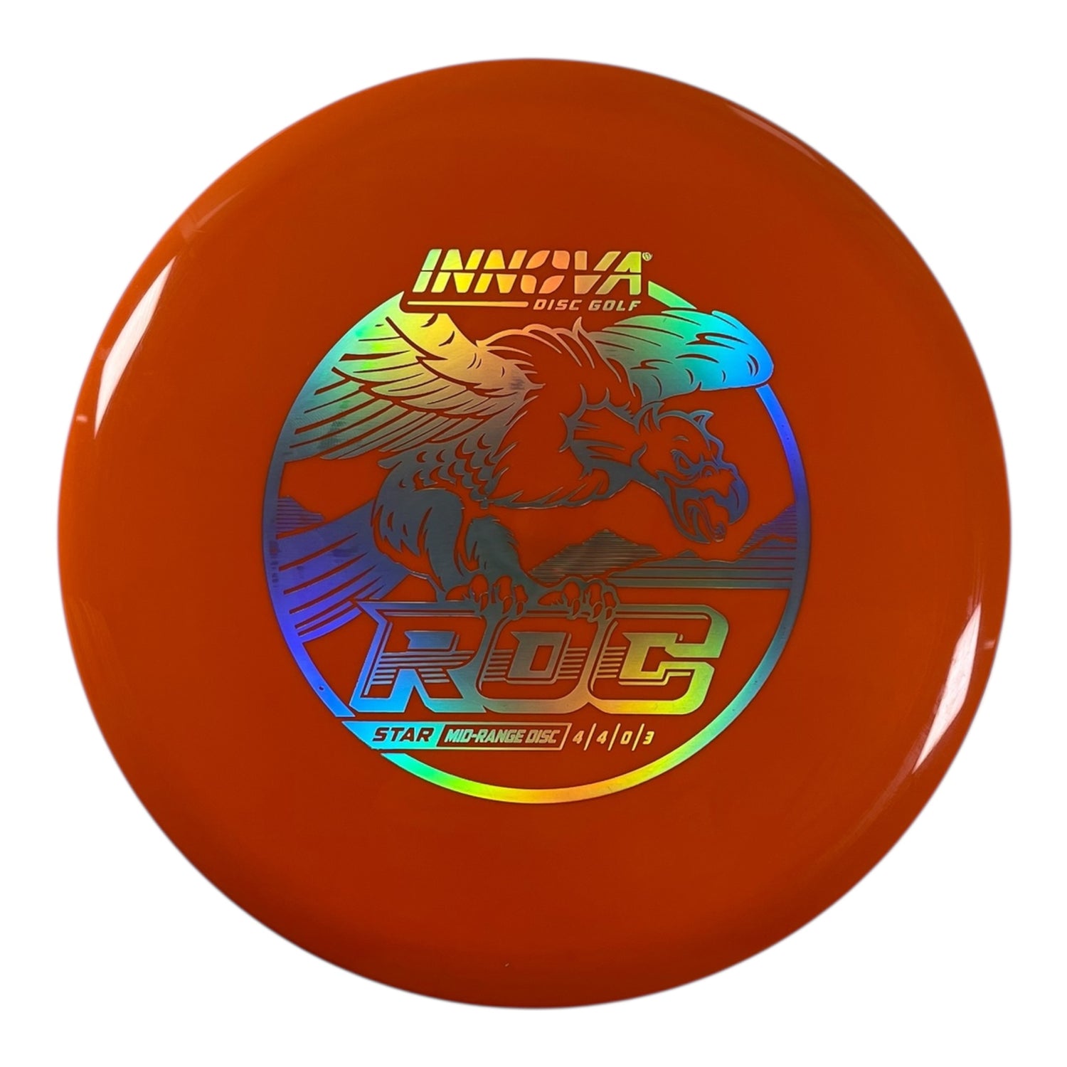 Innova Champion Discs Roc | Star | Orange/Holo 180g Disc Golf