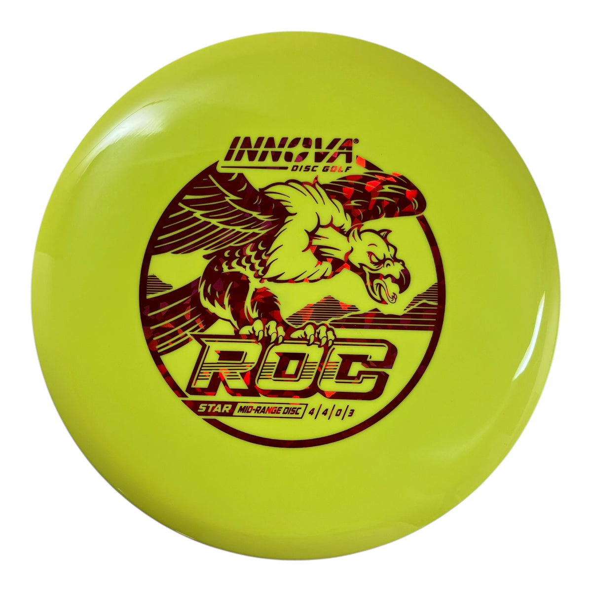 Innova Champion Discs Roc | Star | Yellow/Red 176g Disc Golf