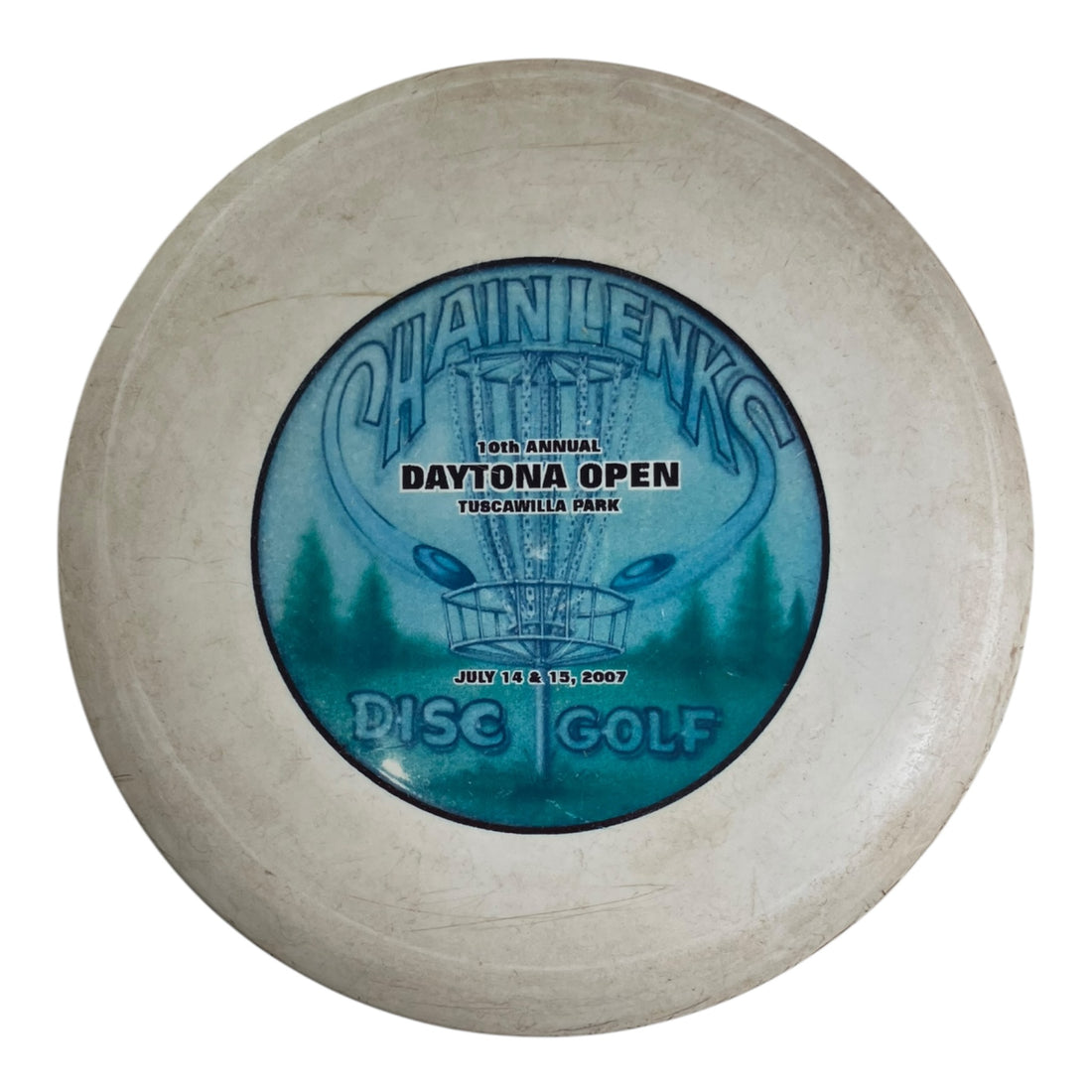 Innova Champion Discs Roc - Used Fair | DX | White/Blue 180g (Daytona Open 2007) Disc Golf