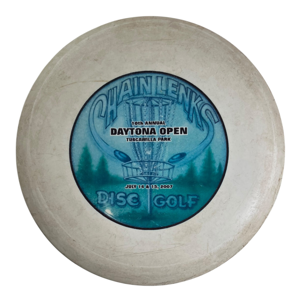 Innova Champion Discs Roc - Used Fair | DX | White/Blue 180g (Daytona Open 2007) Disc Golf