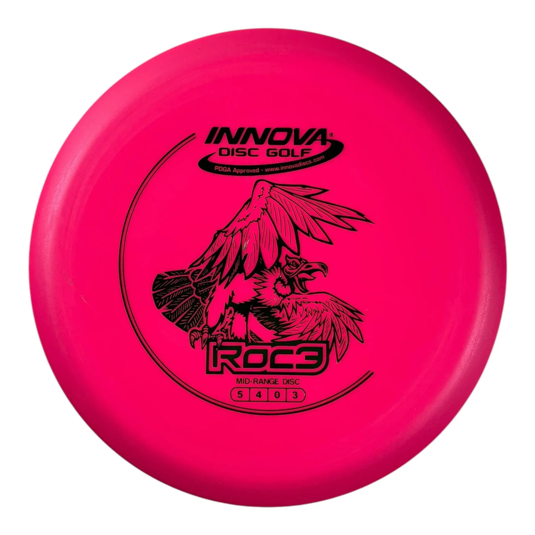 Innova Champion Discs Roc3 | DX | Pink/Green 165g Disc Golf
