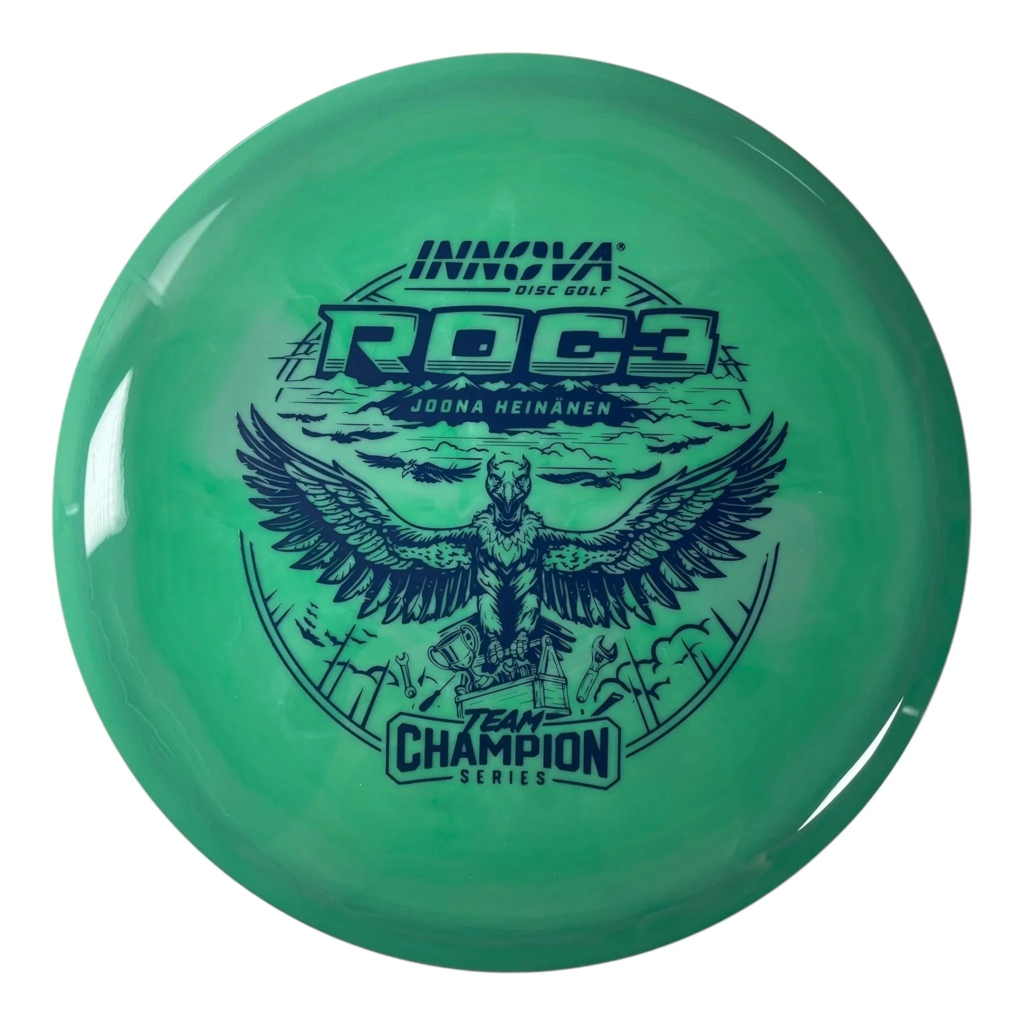 Innova Champion Discs Roc3 | Star | Green/Blue 180g (Joona Heinanen) Disc Golf