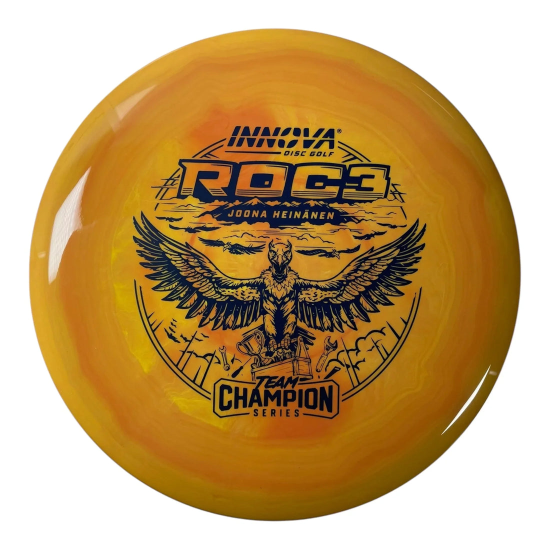 Innova Champion Discs Roc3 | Star | Orange/Blue 180g (Joona Heinanen) Disc Golf