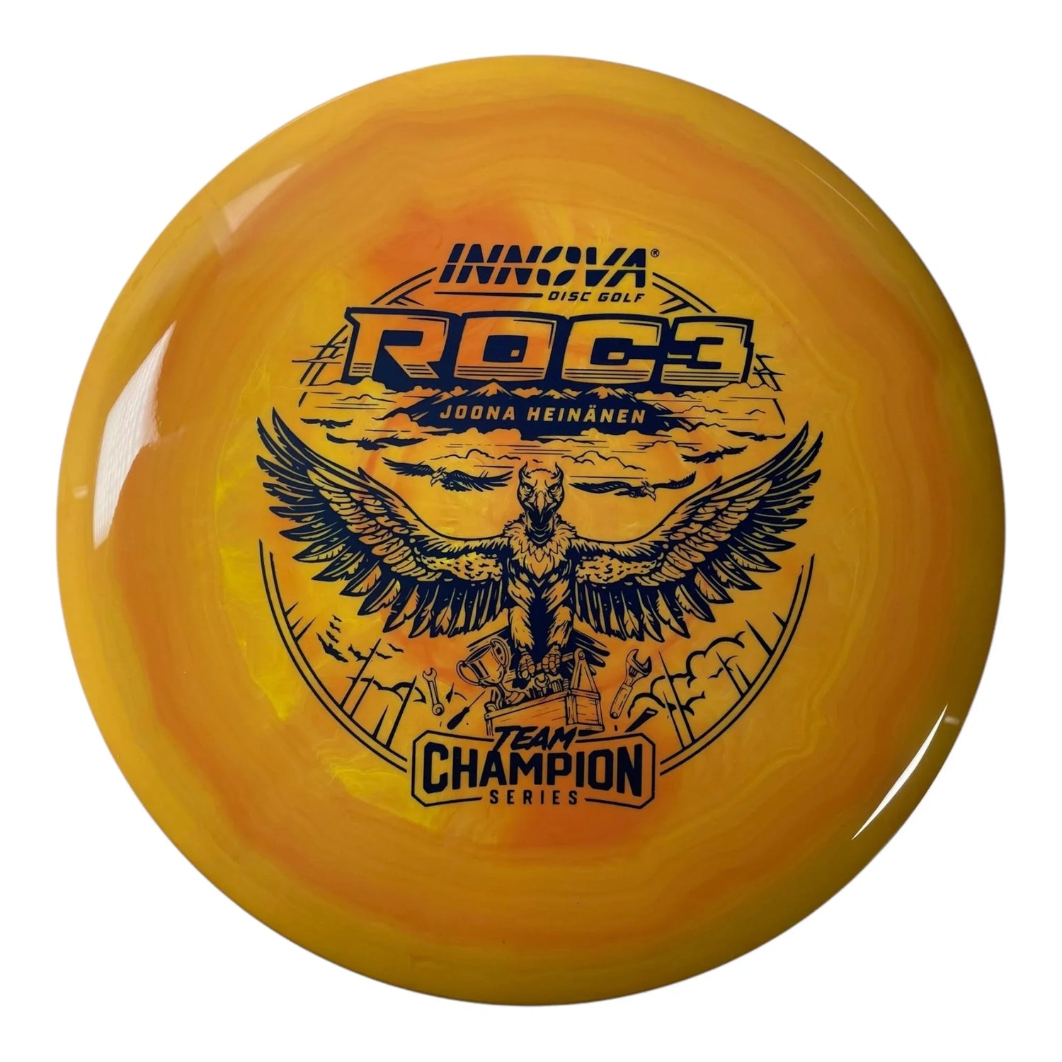 Innova Champion Discs Roc3 | Star | Orange/Blue 180g (Joona Heinanen) Disc Golf